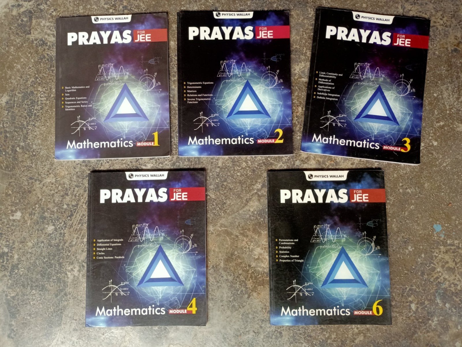 PW Prayas JEE Mathematics Modules Set - Second Hand - Bookaao