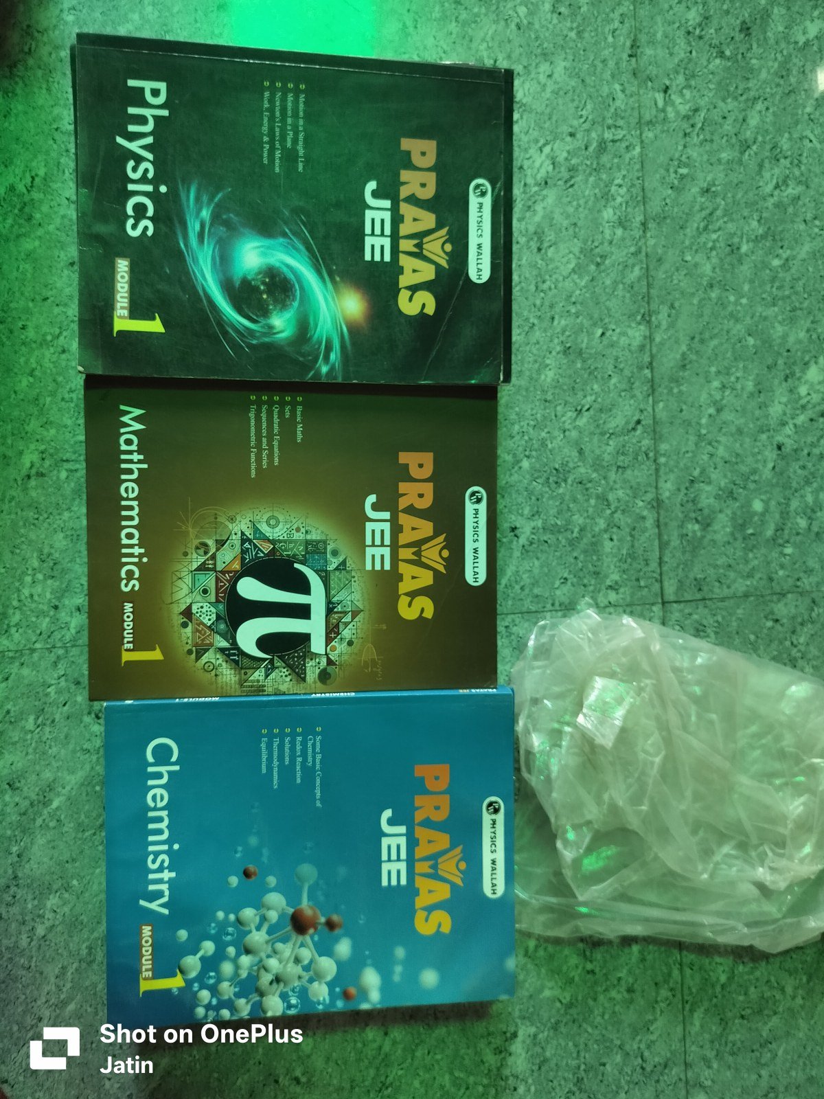 PW Prayas JEE Modules (Physics, Chemistry, Maths) - Second Hand - Bookaao