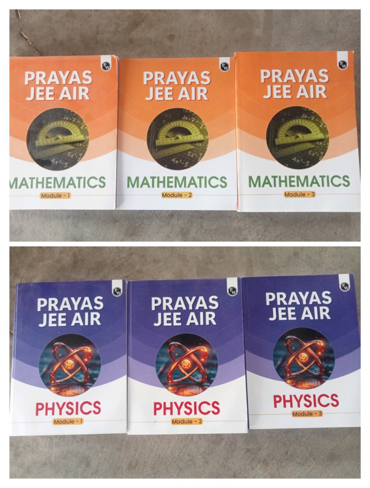 Buy New PW PRAYAS MUDULES AIR maths and physics in DEODAR - Bookaao