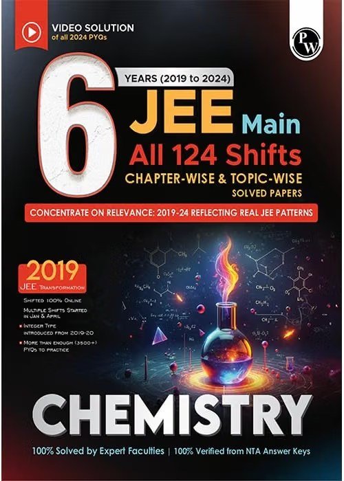 Buy Second Hand Pw pyq 6 years jee mains Chemistry in Lakhimpur - Bookaao