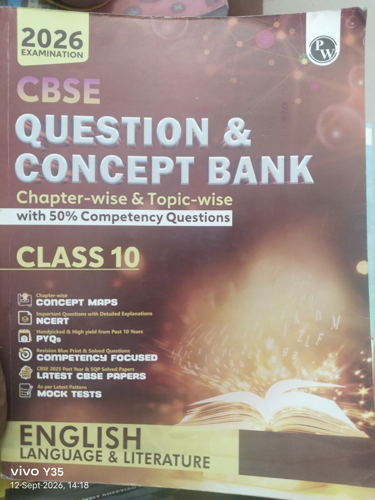 PW Question and Concept Bank Class X English - Second Hand - Bookaao