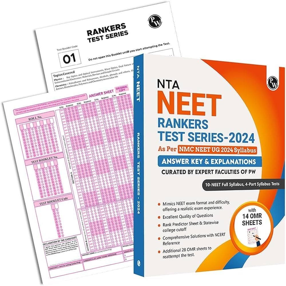 PW rankers Test series (2024 edition) - New Book - Bookaao