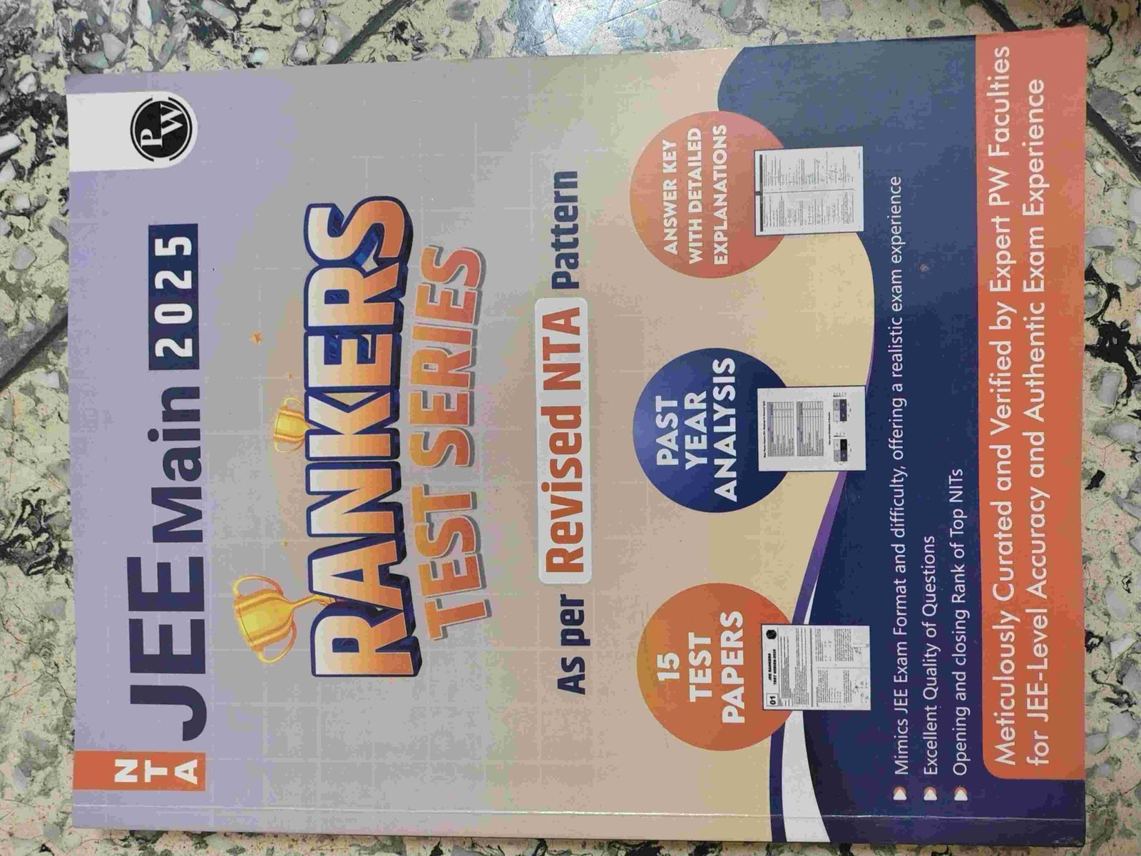 PW RANKERS TEST SERIES - Second Hand - Bookaao