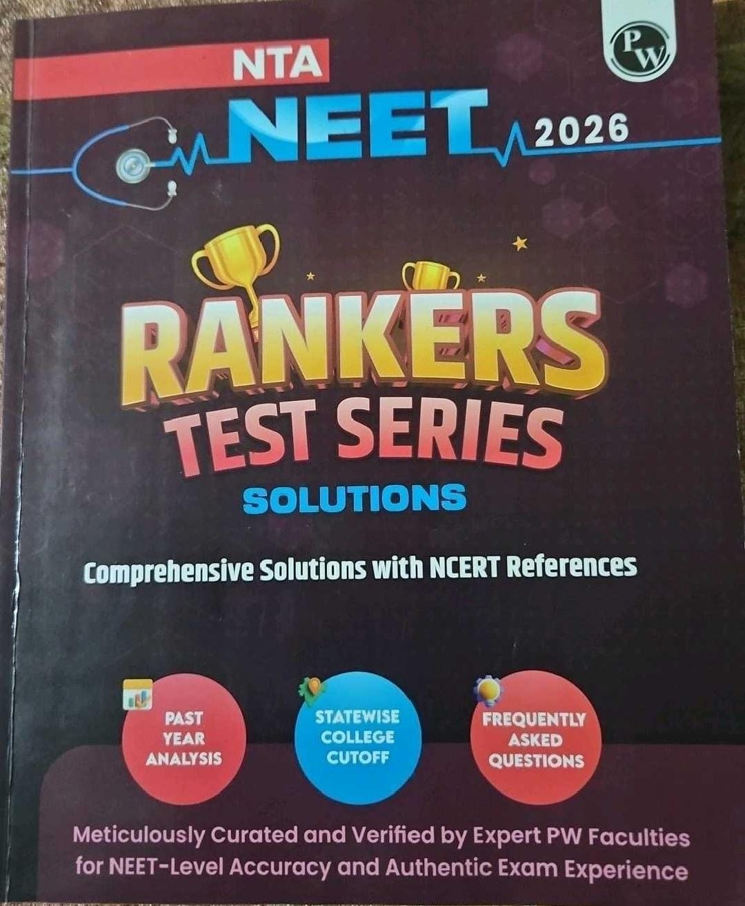 PW RANKERS TEST SERIES - New Book - Bookaao