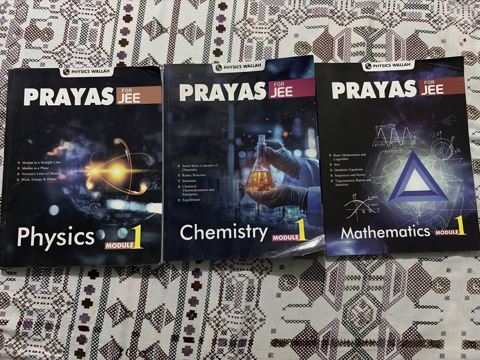 PW study material prayas batch all pcm - Second Hand - Bookaao