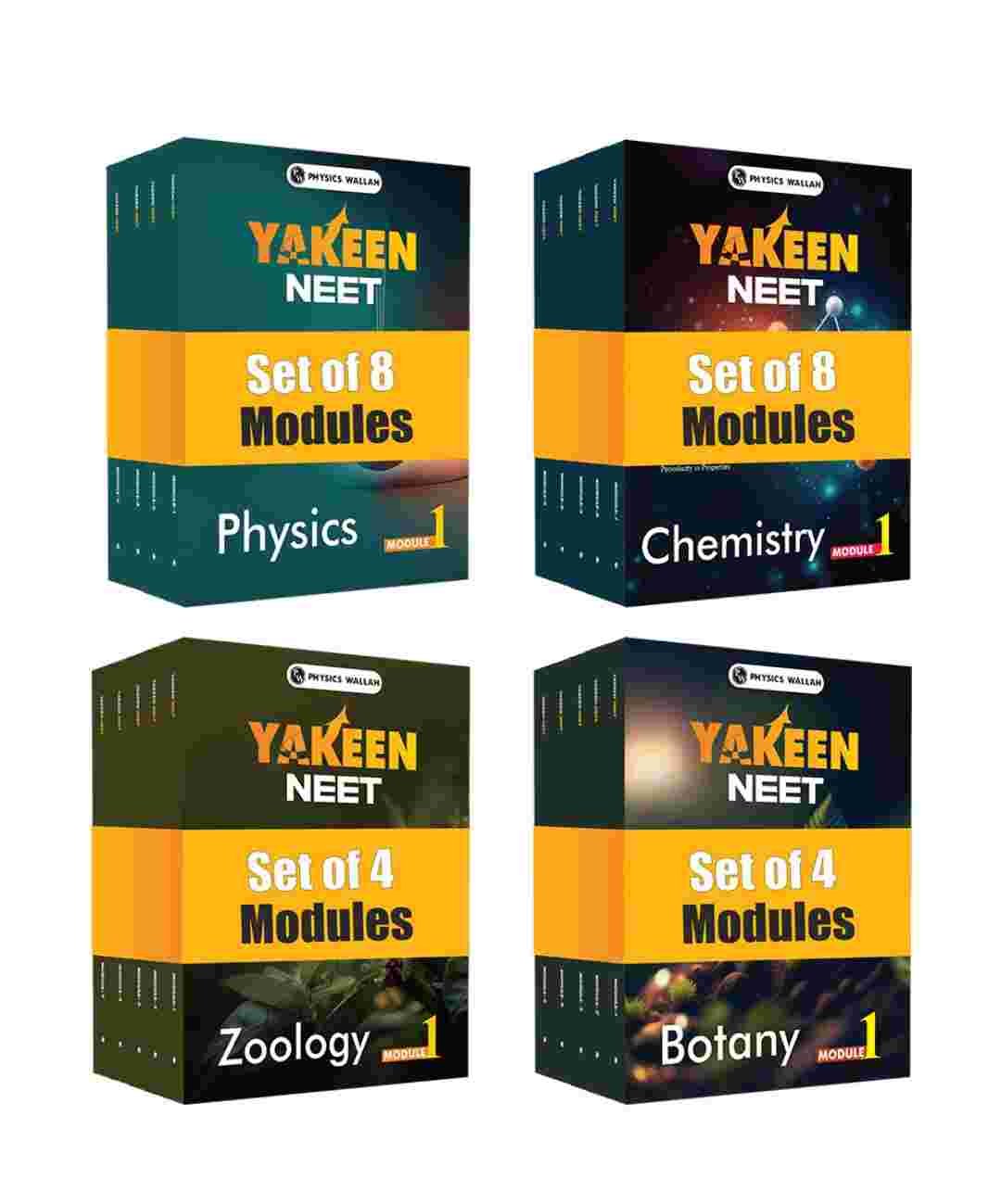 PW Yakeen dropper Neet 2026 Modules (Seat Packed) - New Book - Bookaao