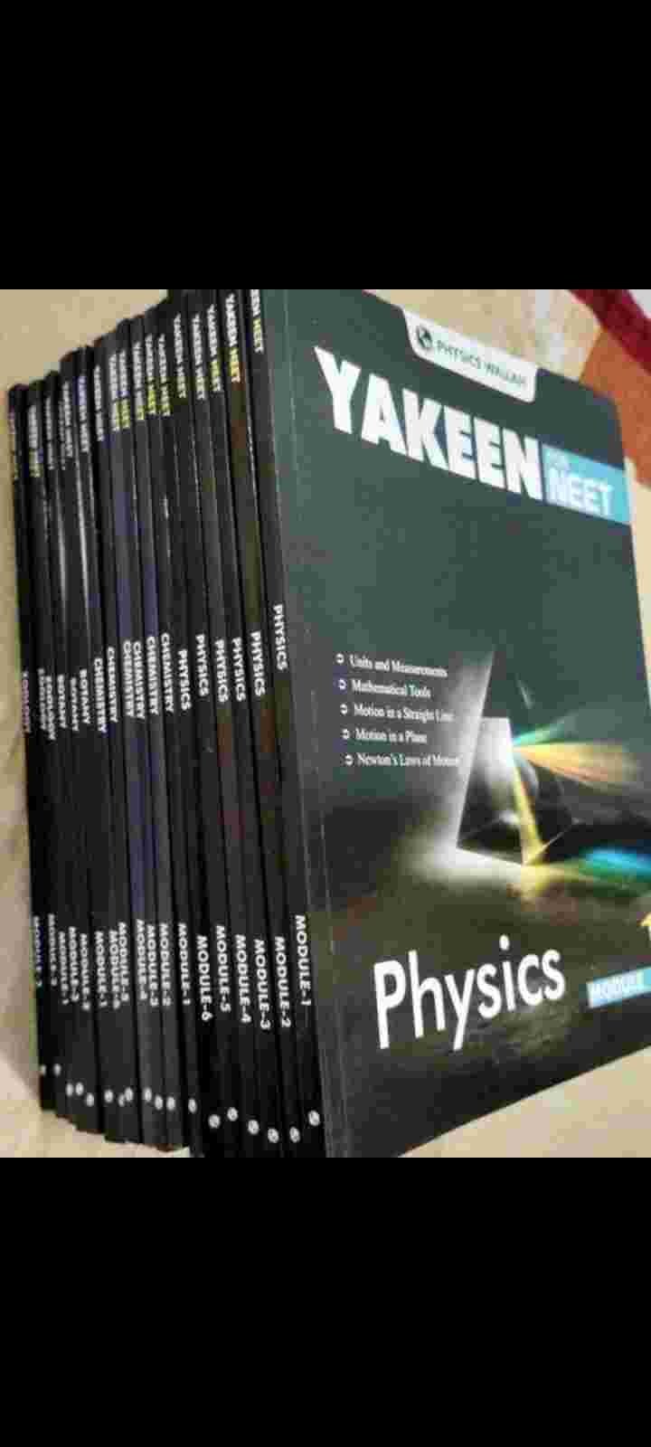 Pw Yakeen neet 2025 module of all subjects set - Second Hand - Bookaao