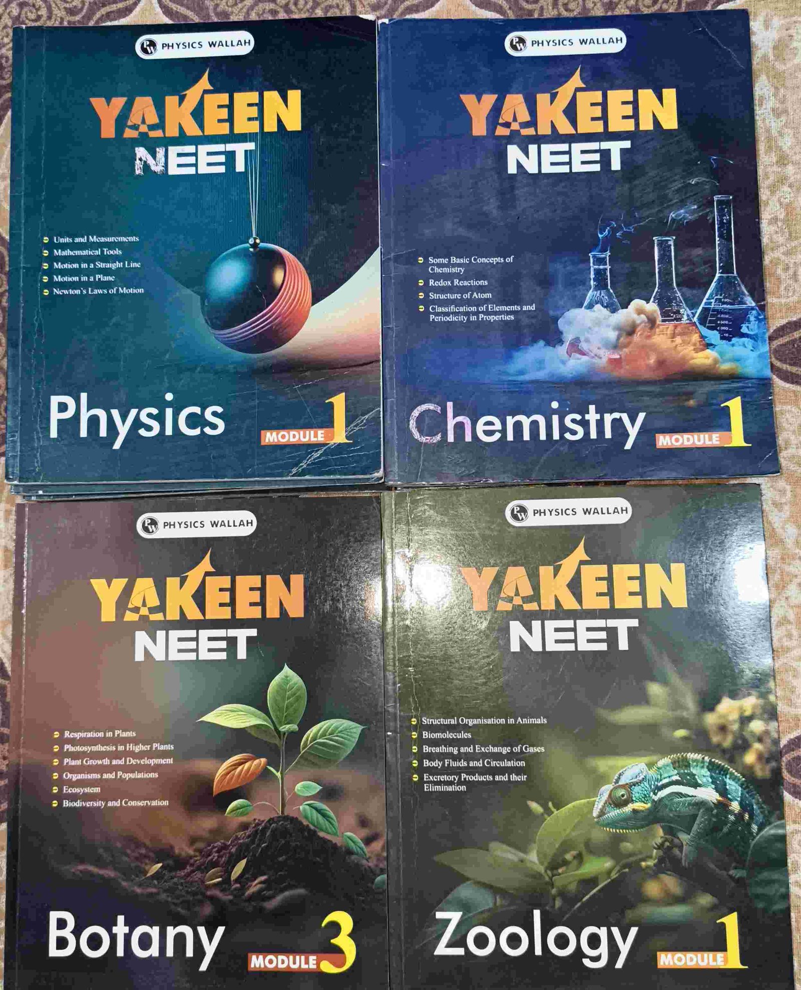 Pw yakeen neet droper module complete syllabus - Second Hand - Bookaao