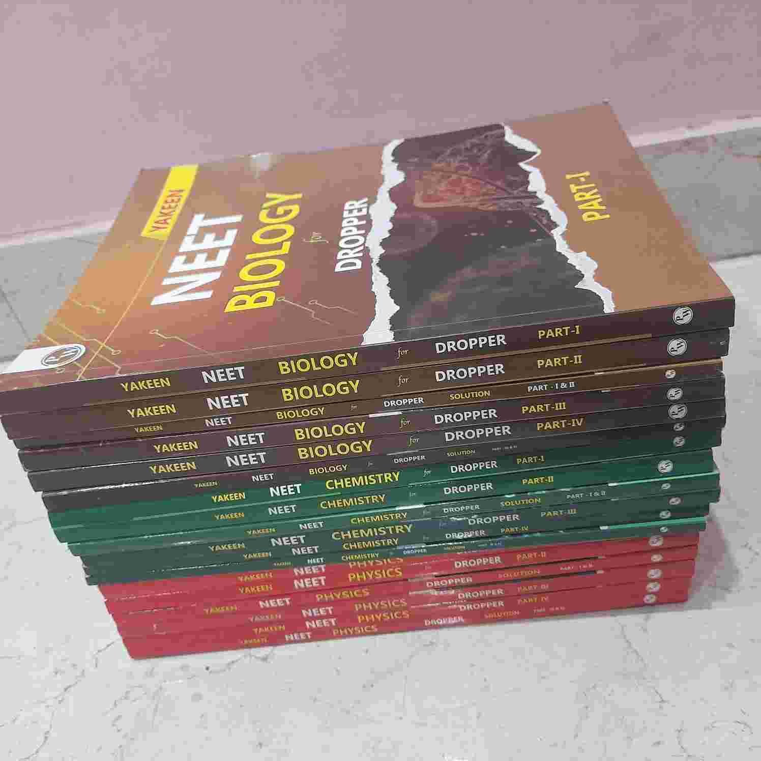 Buy New PW Yakeen NEET Dropper Complete Module Set 18 Book in Delhi - Bookaao