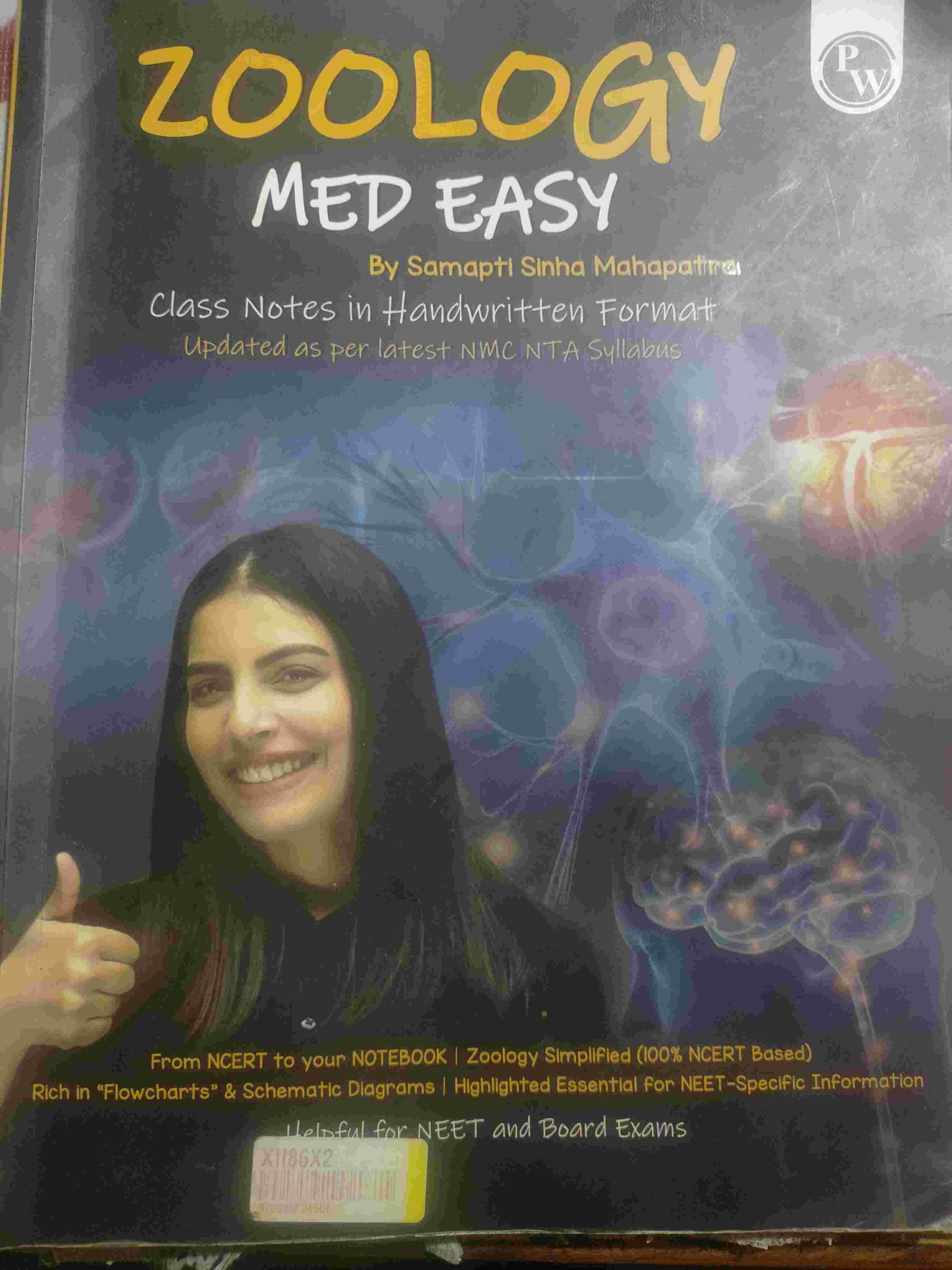 PW Zoology Med Easy Notes (NEET) - Second Hand - Bookaao