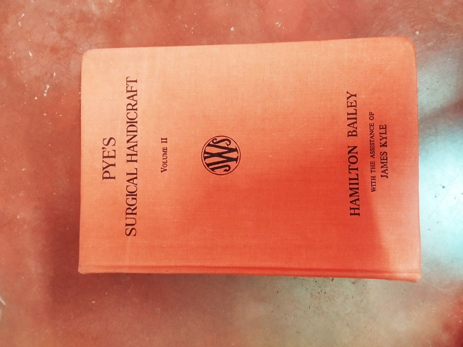 Pye's Surgical handicrafts volume 2 - Second Hand - Bookaao