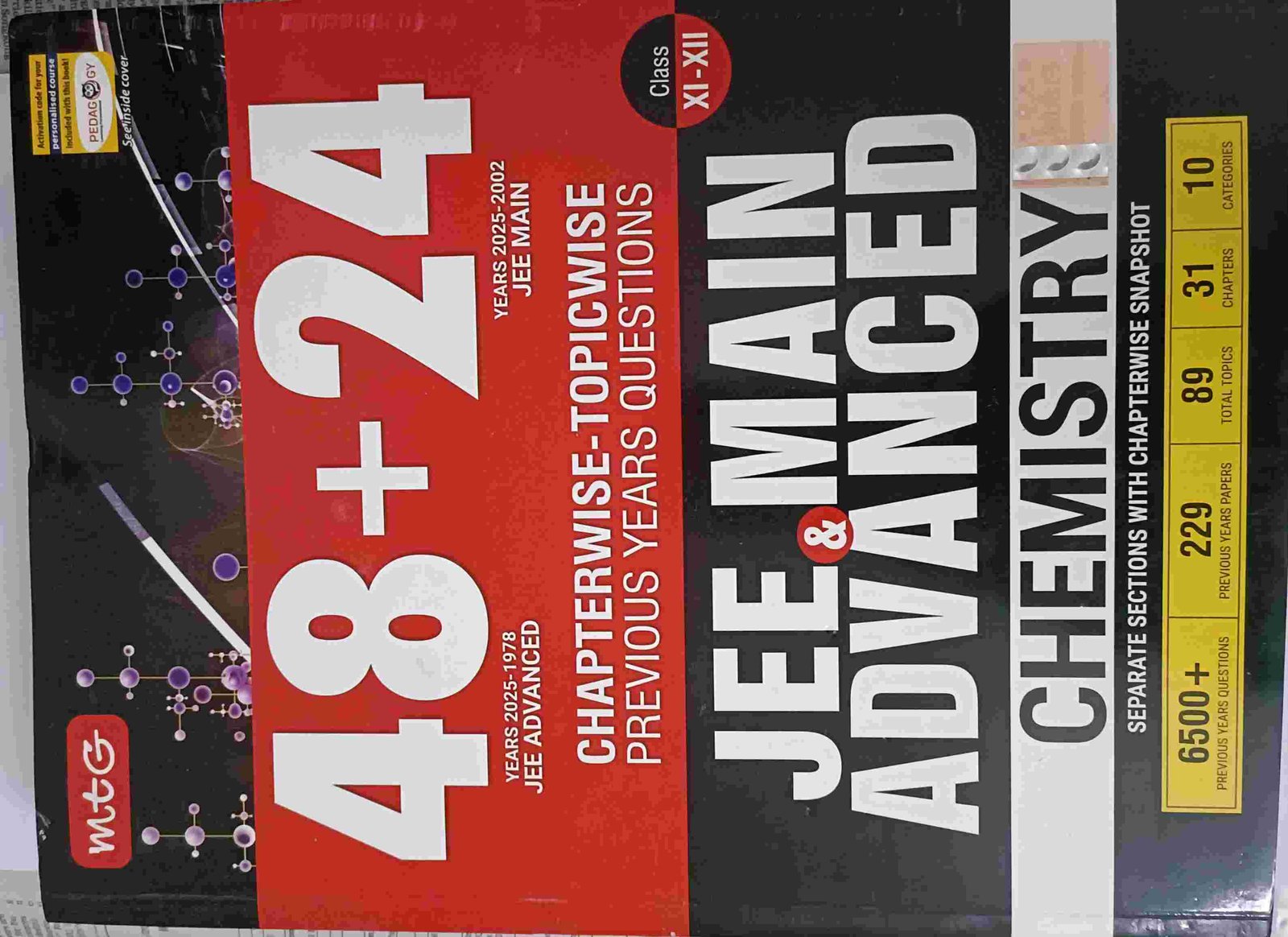Buy New PYQ- JEE Main & Advance- Chemistry- MTG in New Delhi - Bookaao