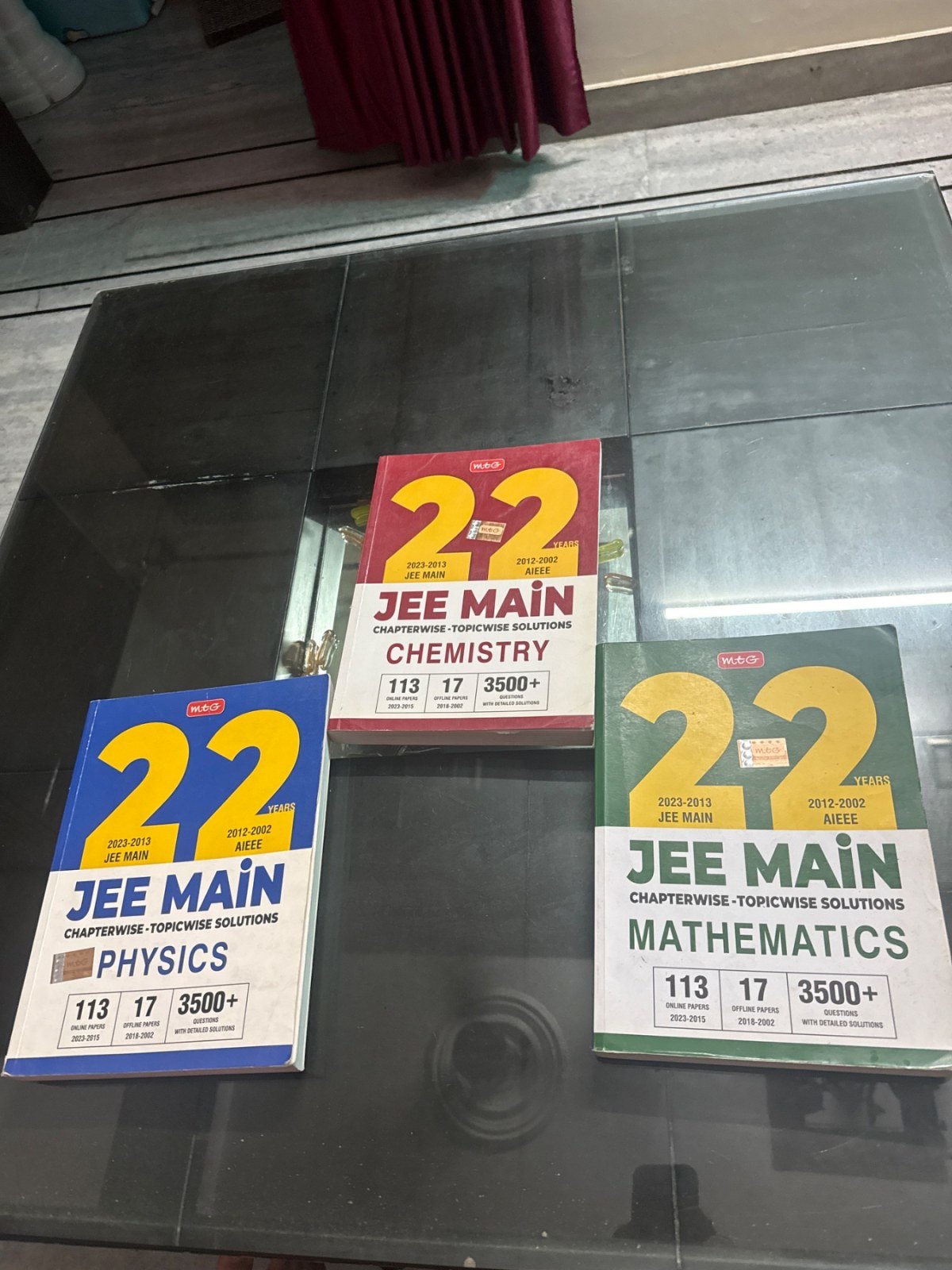 PYQ MTG JEE Main 22 yr Set - Second Hand - Bookaao