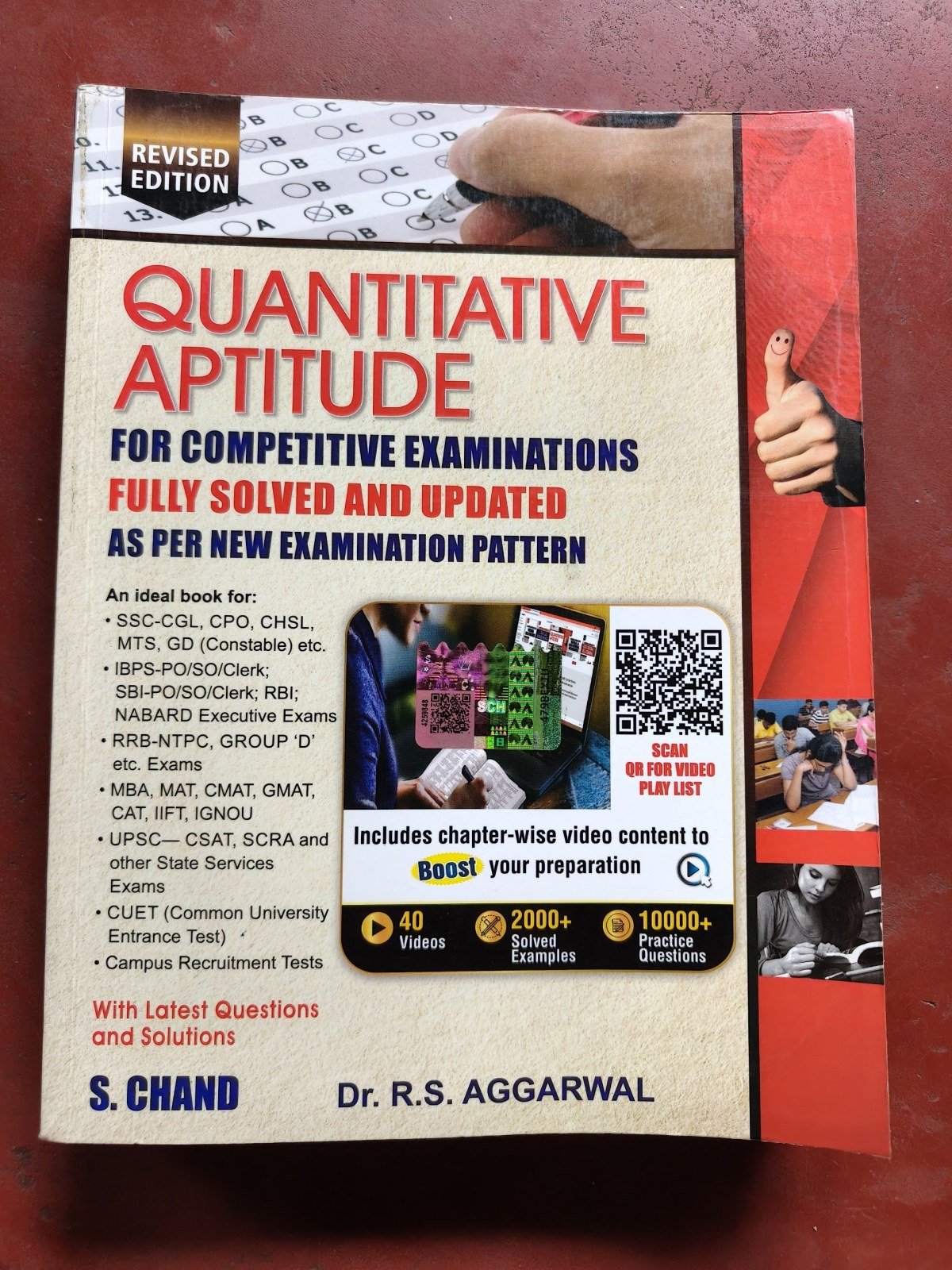 QUANTITATIVE APTITUDE BY RS AGARWAL - New Book - Bookaao