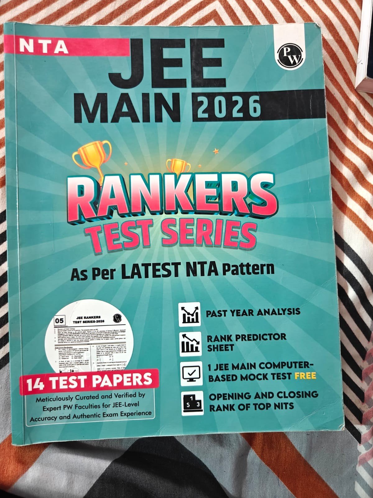 Buy Second Hand Rankers Test Series for JEE Main 2026 in Aurangabad - Bookaao