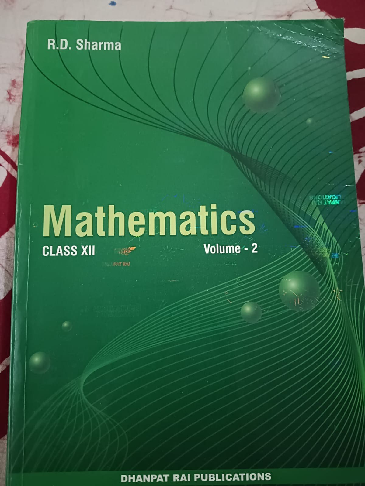 Rd sharma class 12 vol 1 and 2 set - Second Hand - Bookaao