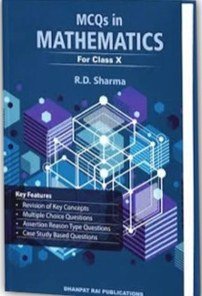 RD SHARMA CLASS X WITH MCQ BOOK ( LATEST 2026) - New Book - Bookaao