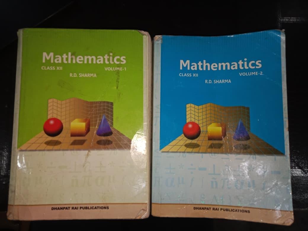RD sharma , mathematics class 12th , both volume - Second Hand - Bookaao