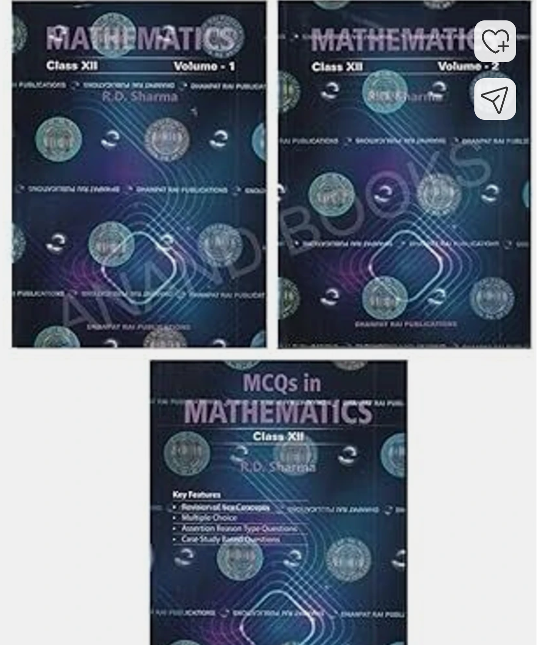 Rd sharma maths Class 12 - Second Hand - Bookaao