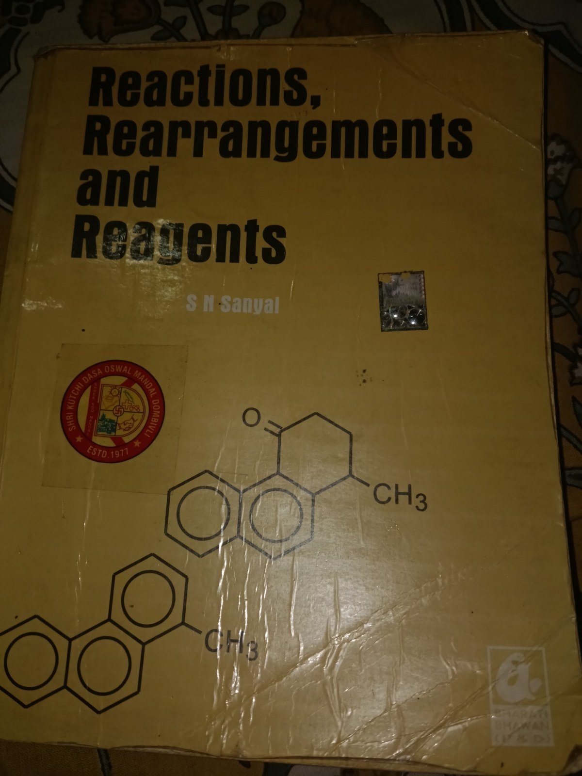 Reactions, Rearrangements and Reagents - Second Hand - Bookaao