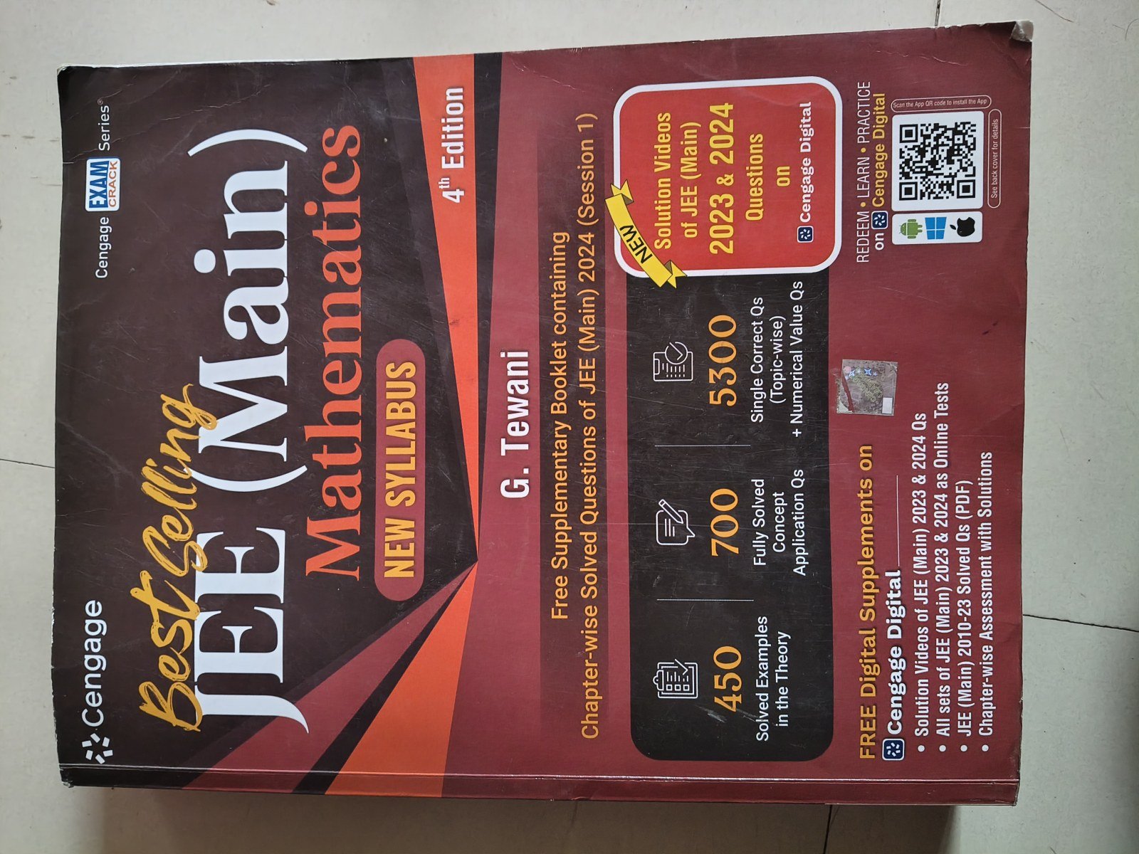 Recommended for jee mains mathematics - New Book - Bookaao