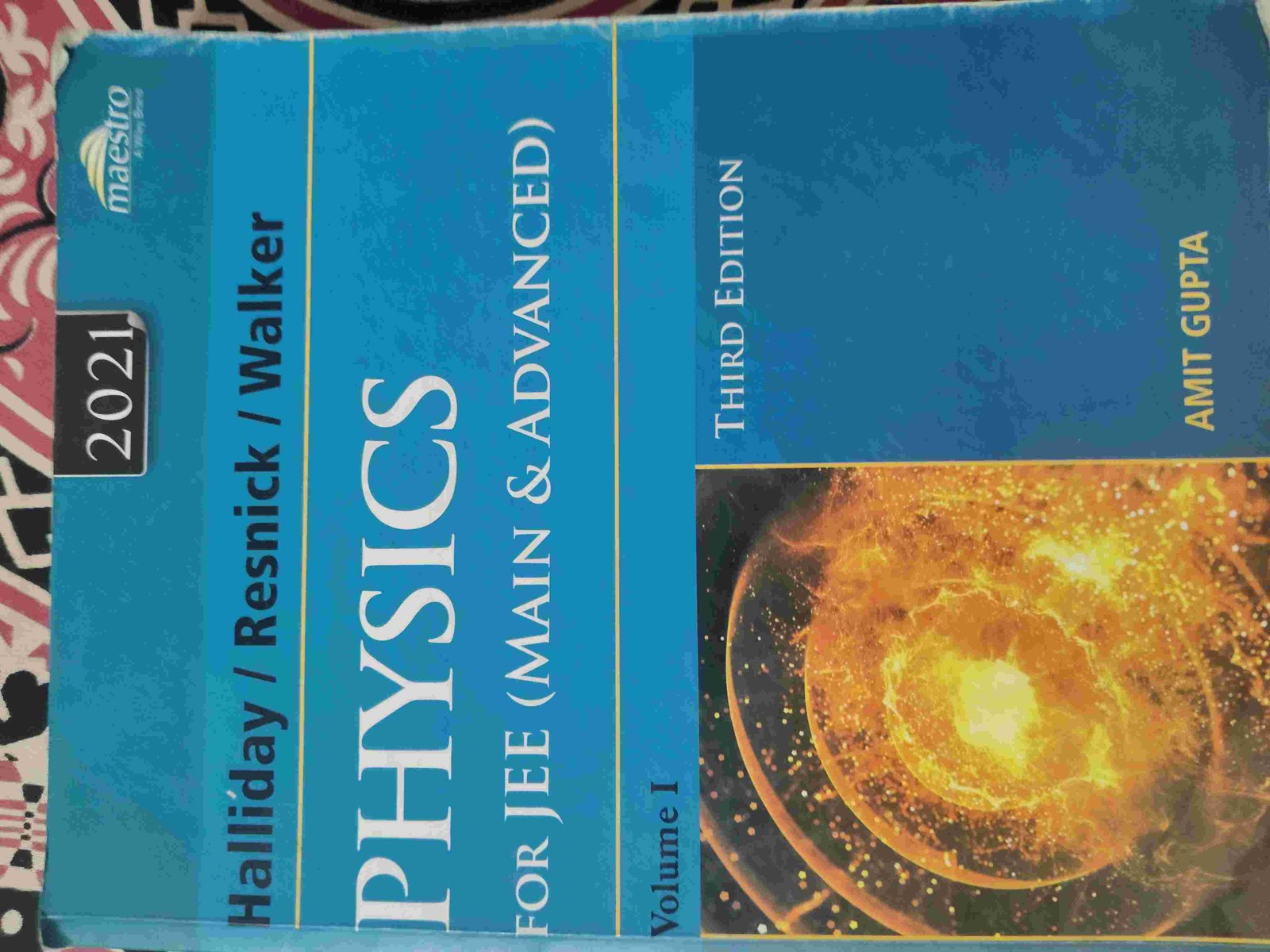 Resni k Halliday physics for jee - Second Hand - Bookaao