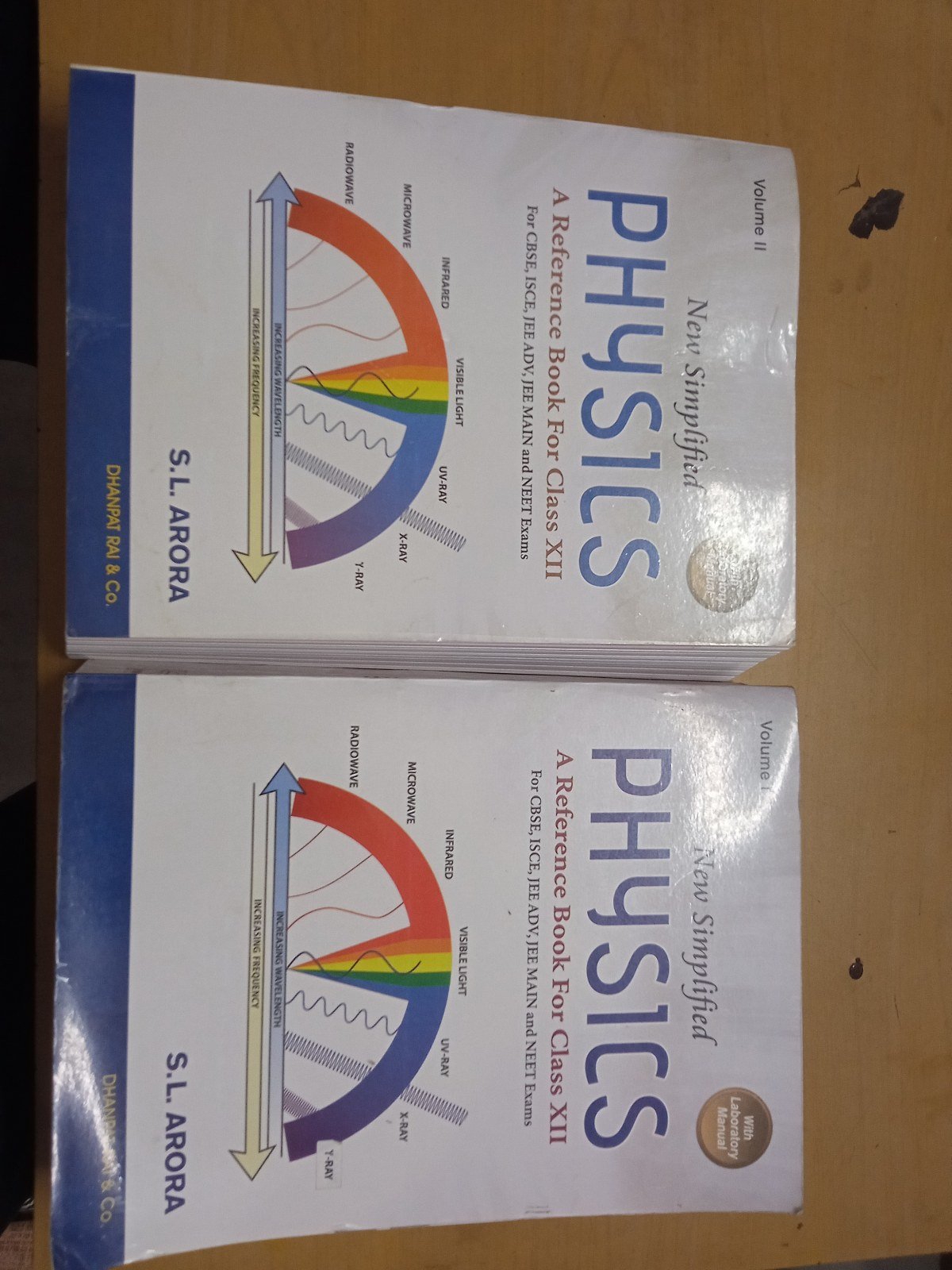 Buy Second Hand S.L Arora Physics Class 12 ( VOL1,2 + FREE MANUAL) in Agra - Bookaao