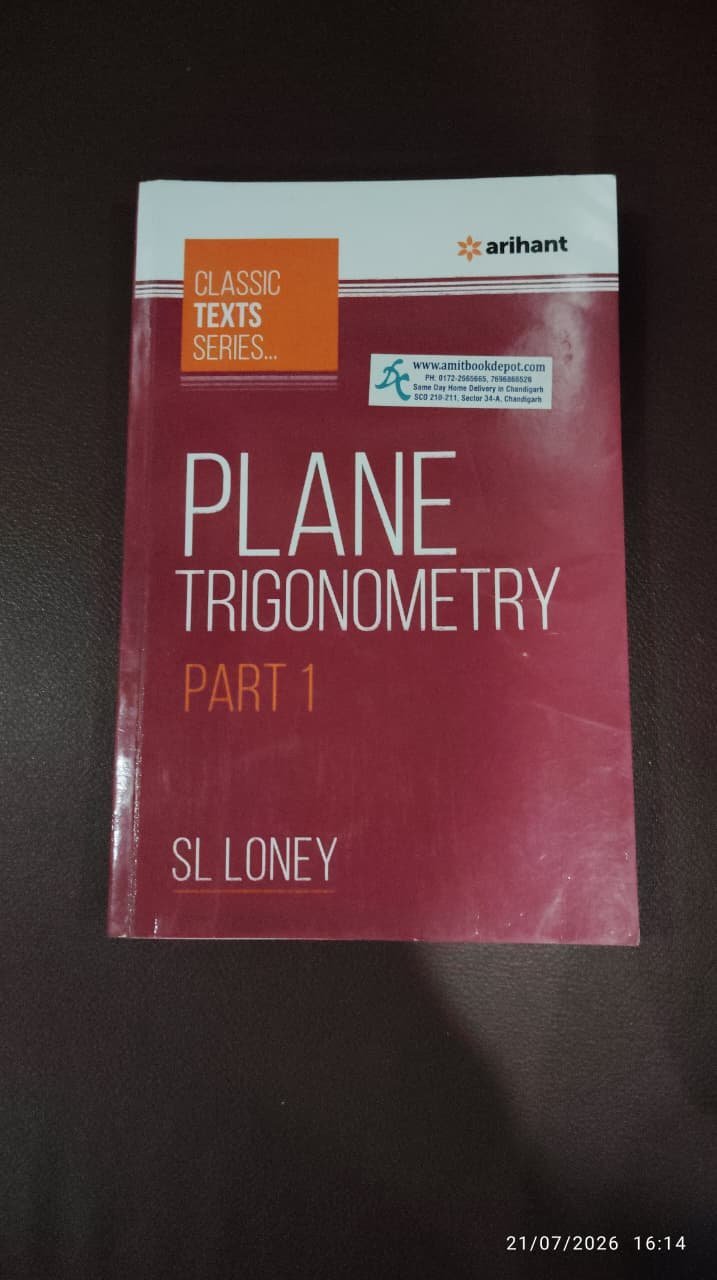 S.L. Loney plane trignometry - New Book - Bookaao