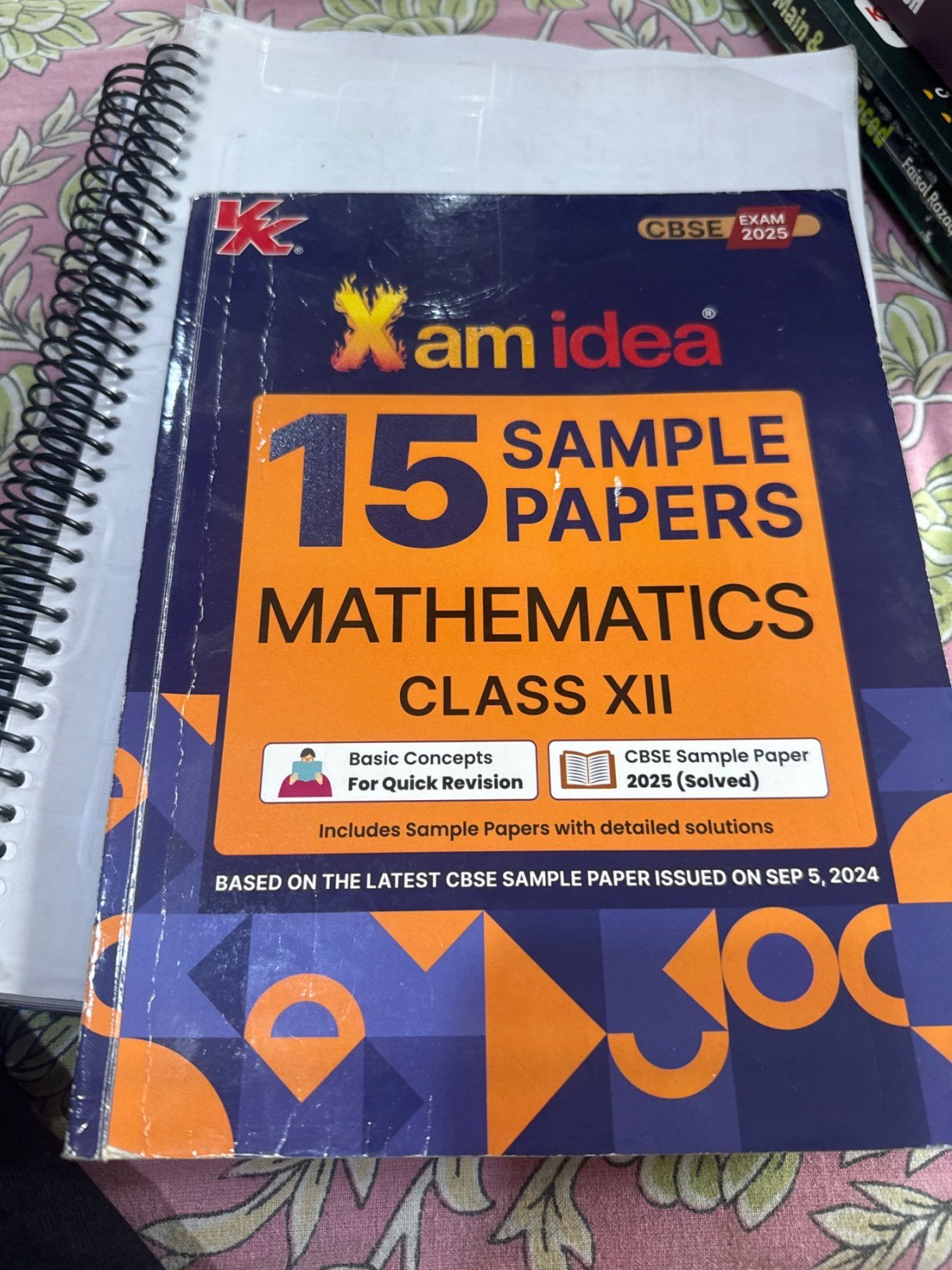 Sample paper mathematics class 12 - Second Hand - Bookaao