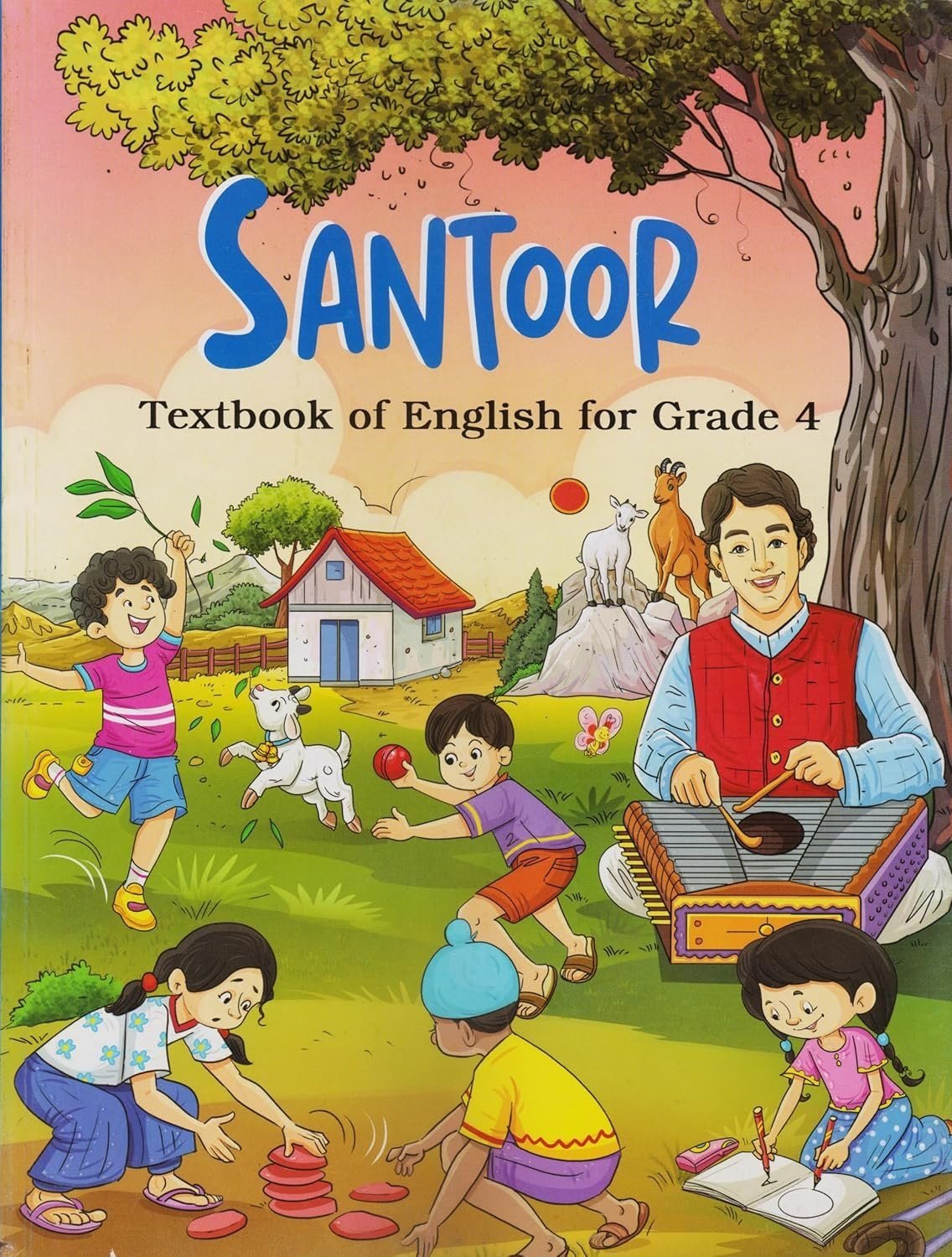 Santoor Text Book For Grade-4 - New Book - Bookaao