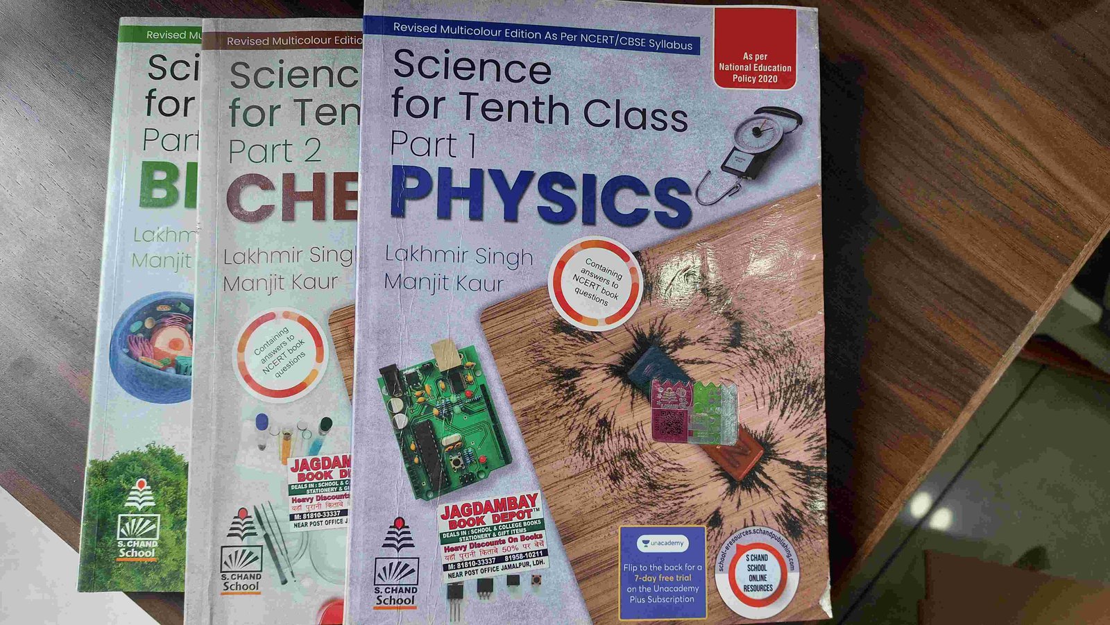 Science Set of 3. Class X. Lakhmir Singh - Second Hand - Bookaao