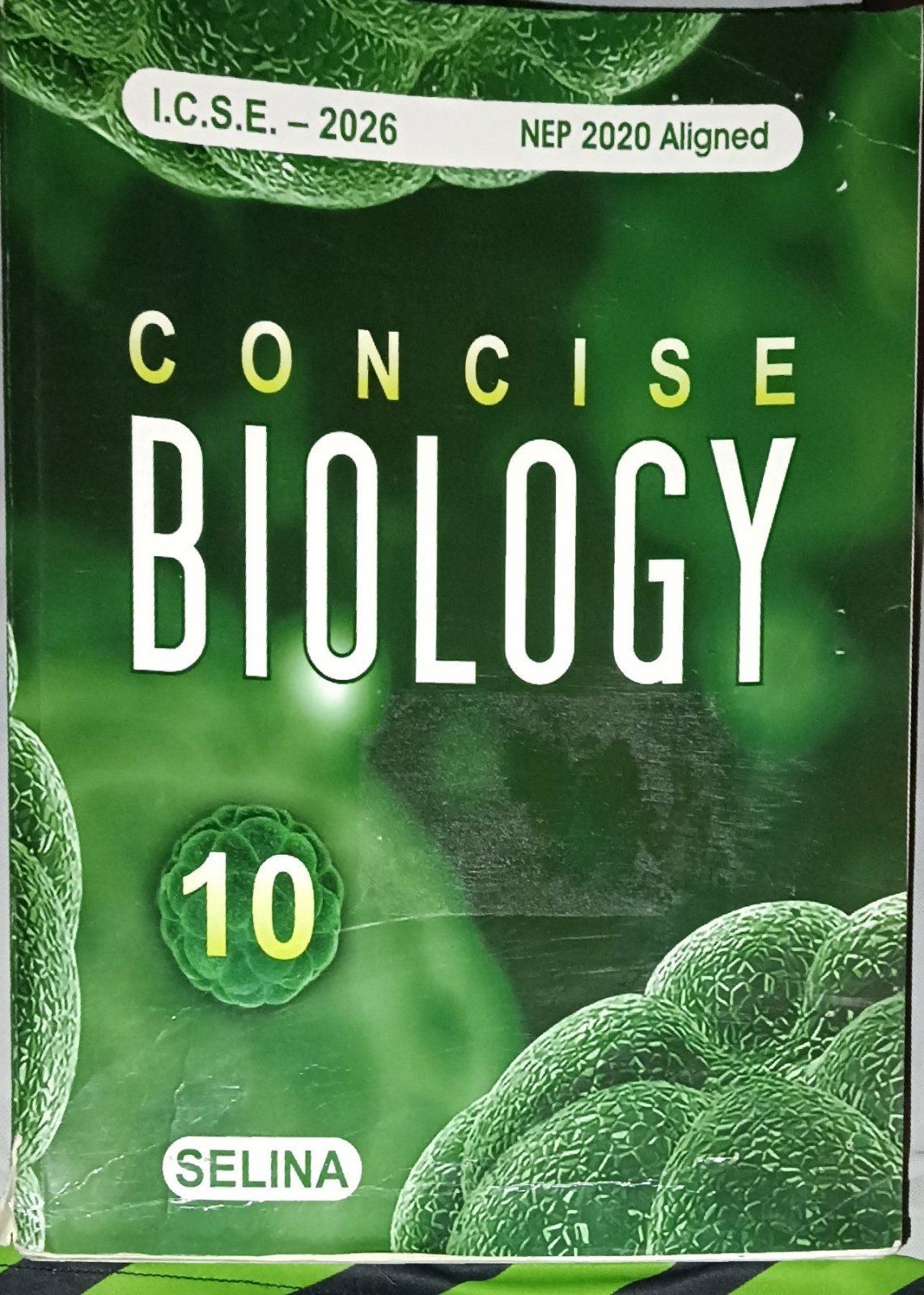 SELINA Concise Biology ICSE Class 10 - Second Hand - Bookaao