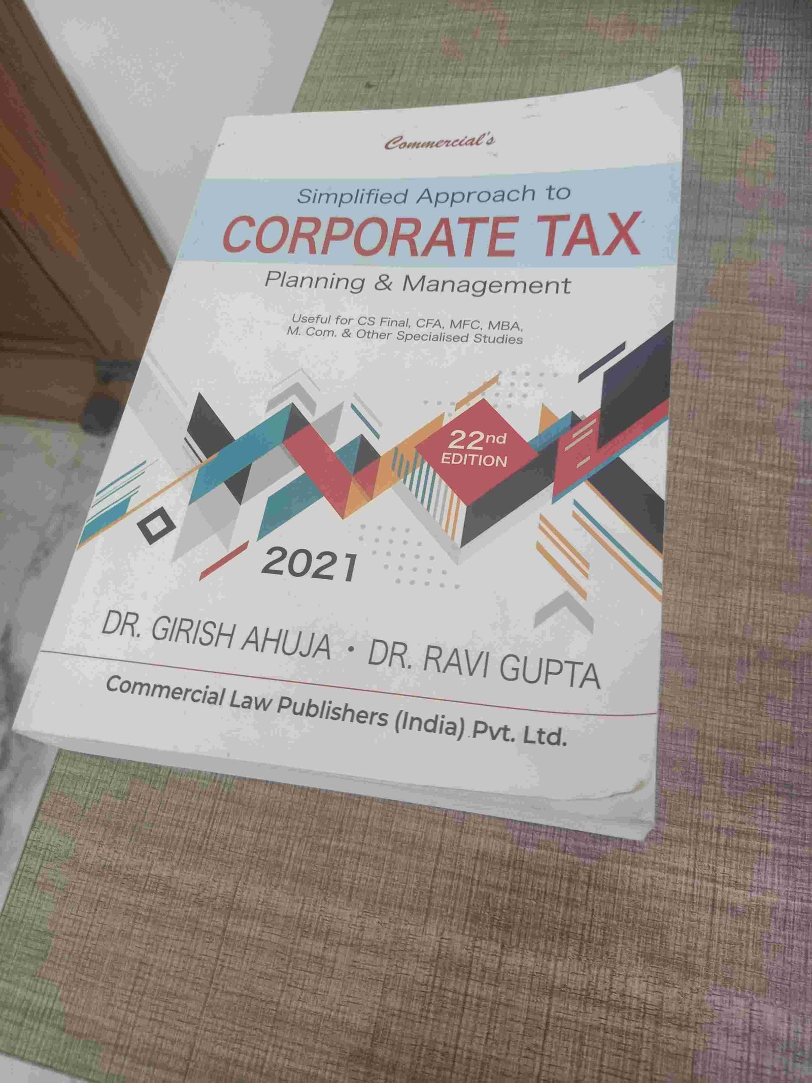 Simplified Approach to Corporate Tax - 2nd Hand Book - Bookaao