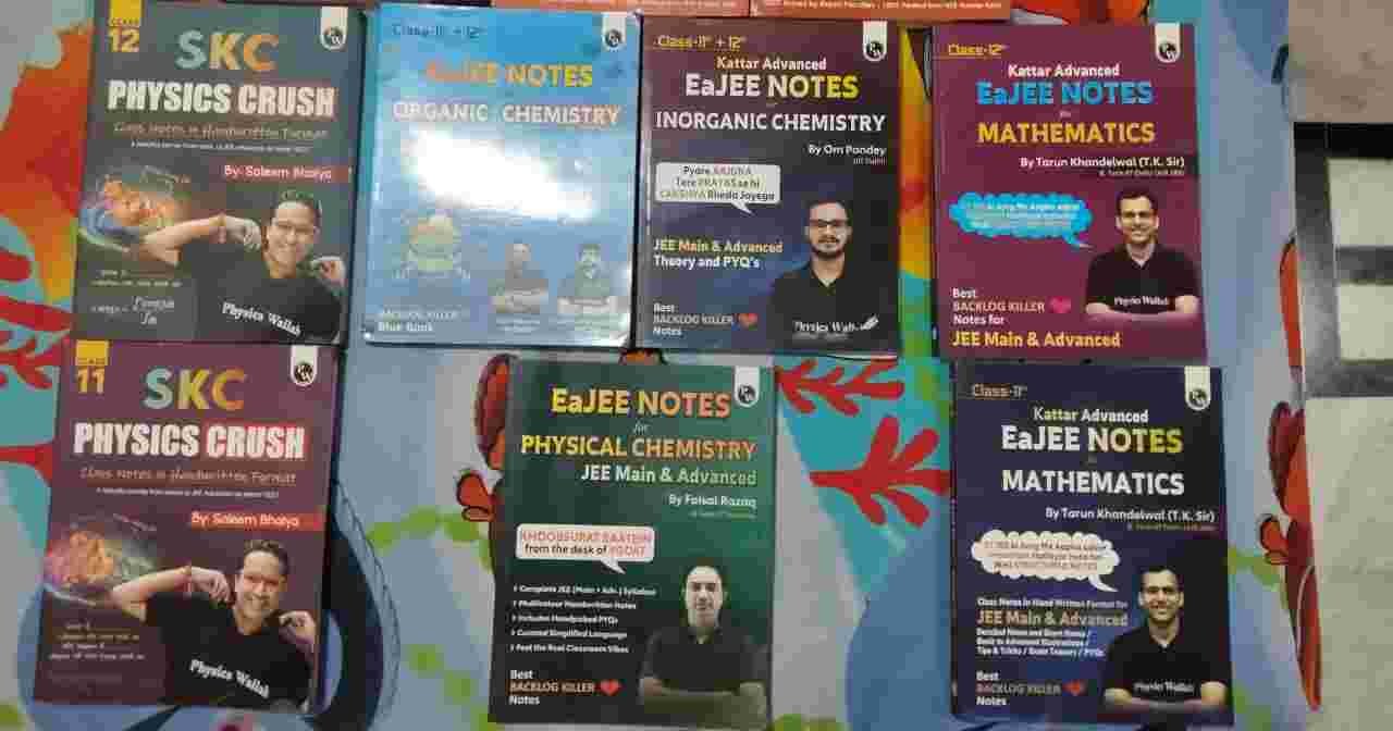 SKC Physics + EaJEE Notes Maths and Chemistry - New Book - Bookaao