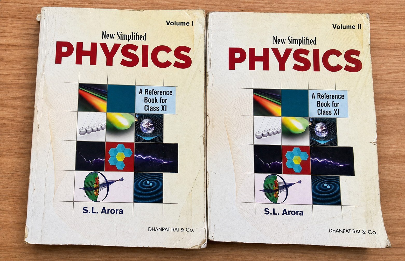 SL Arora New Simplified Physics Class XI Part 1+2 - Second Hand - Bookaao