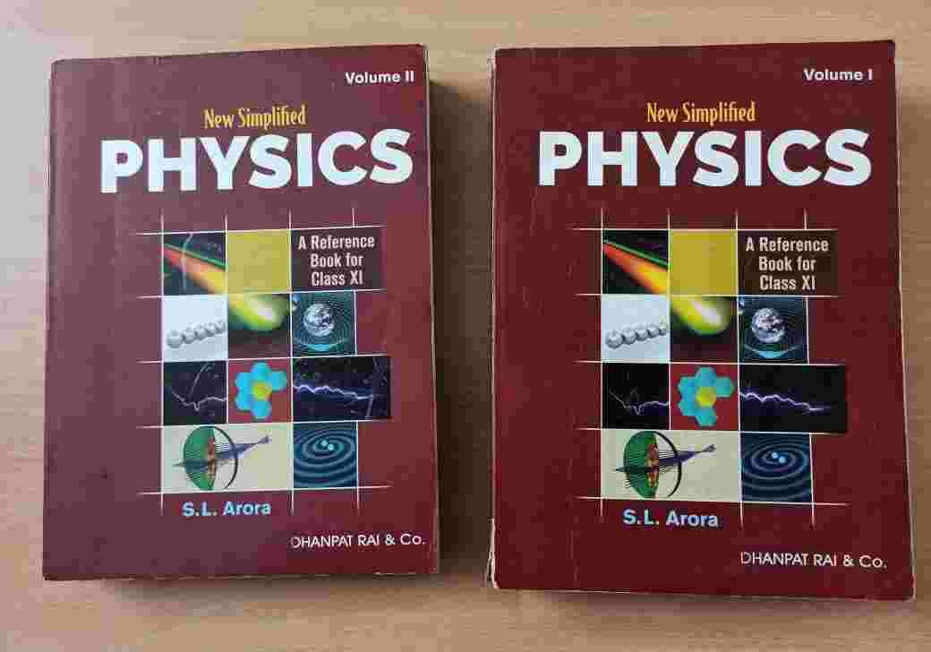 SL ARORA Physics Class 11 (Vol 1+2) New Simplified - Second Hand - Bookaao