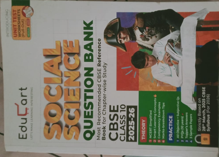SOCIAL SCIENCE QUESTION BANK - Second Hand - Bookaao