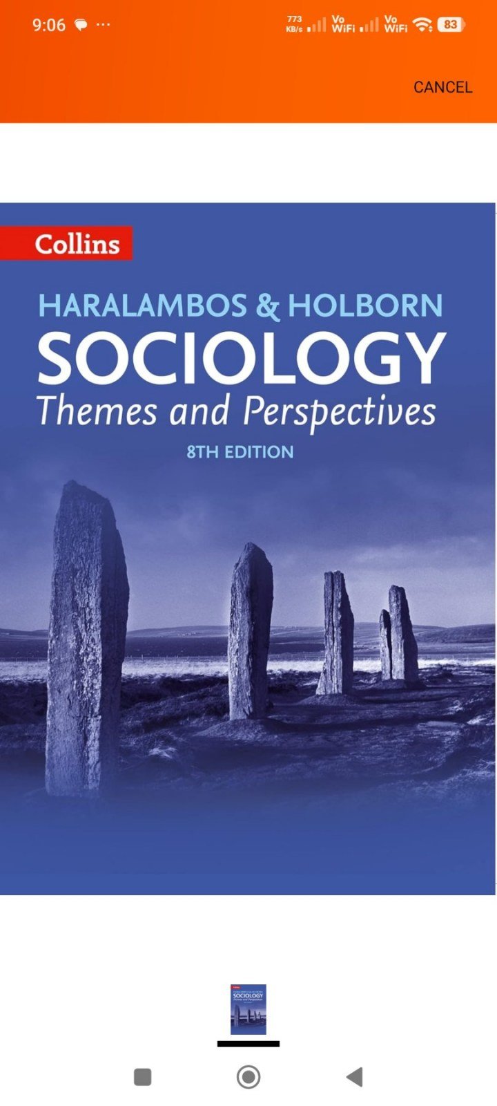 Buy New Sociology by Harlambos ( Blue cover) in Nirmali,     dist: supaul - Bookaao