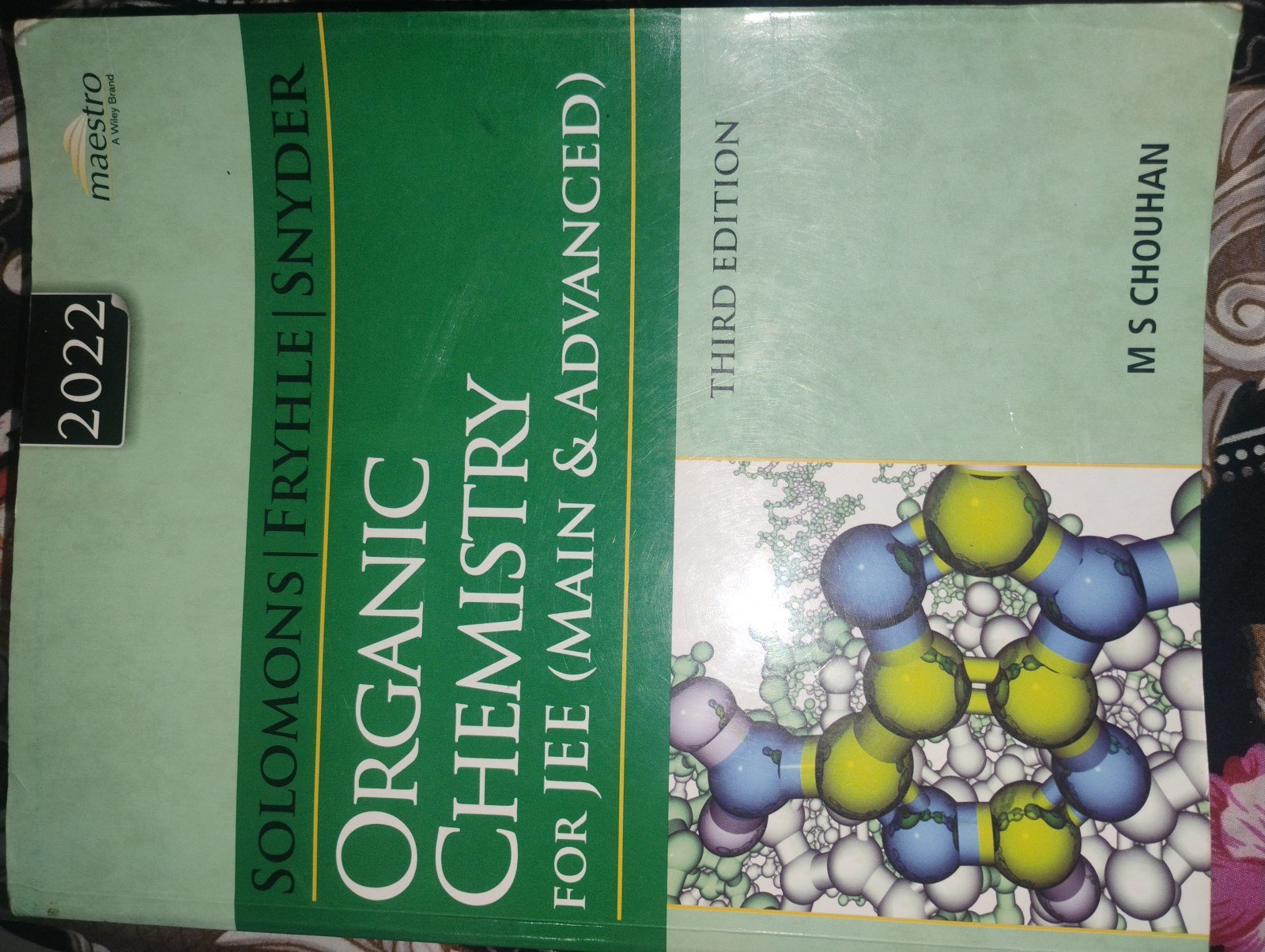 Buy Second Hand Solomons and fryhle organic chemistry for jee adv in Pune - Bookaao