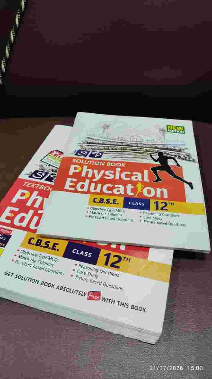SP physical education class 12th with solutionBook - Second Hand - Bookaao