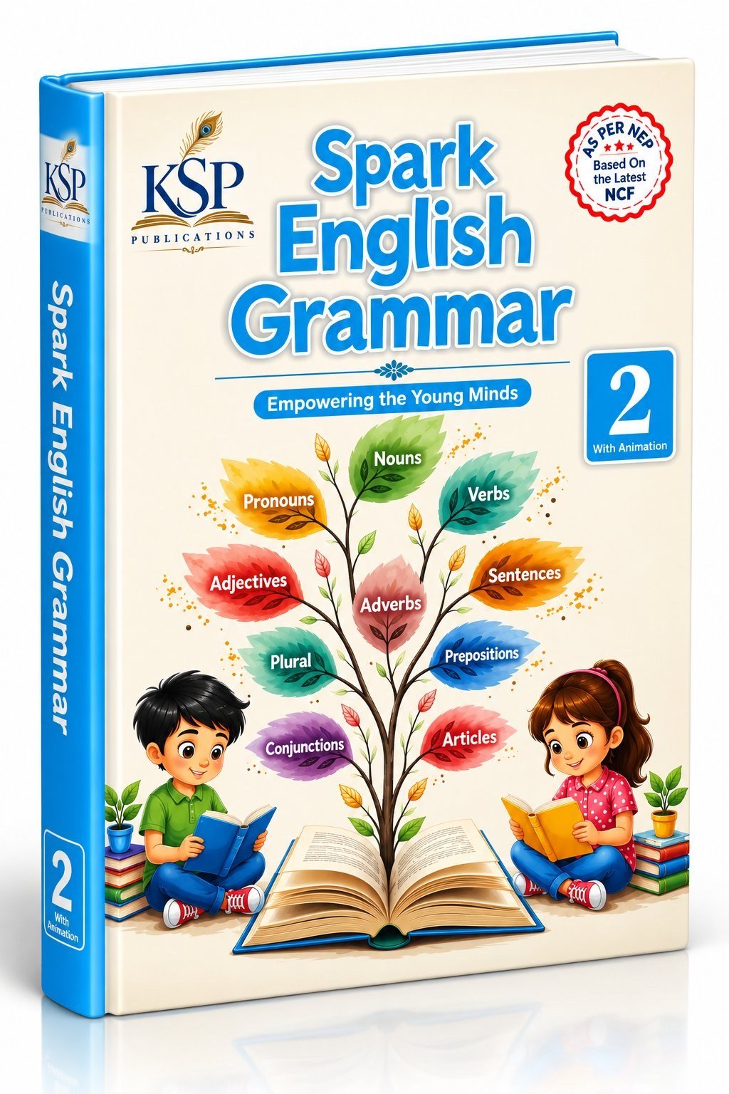 Spark English Grammar Class 2 - New Book - Bookaao