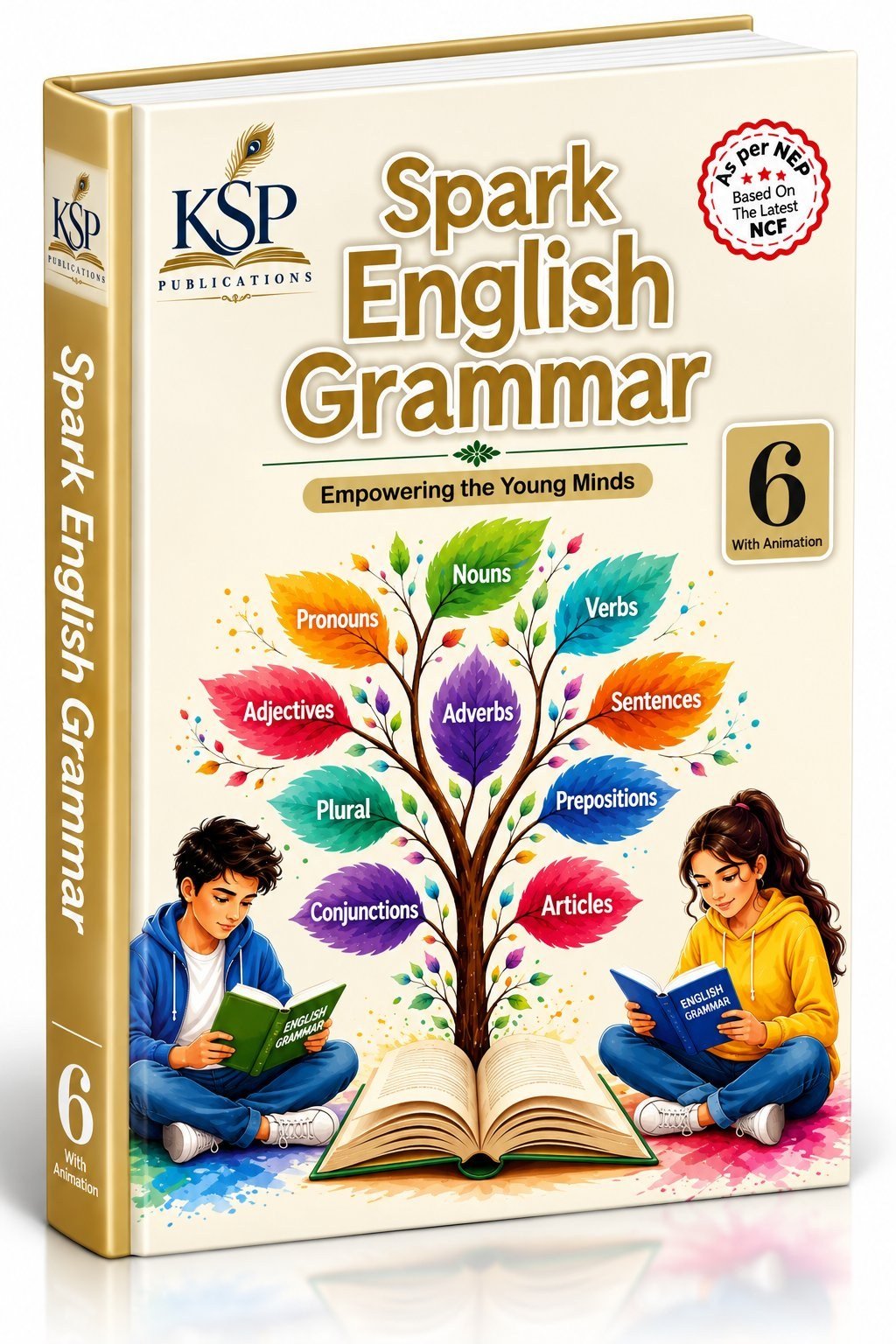 Spark English Grammar Class 6 - New Book - Bookaao