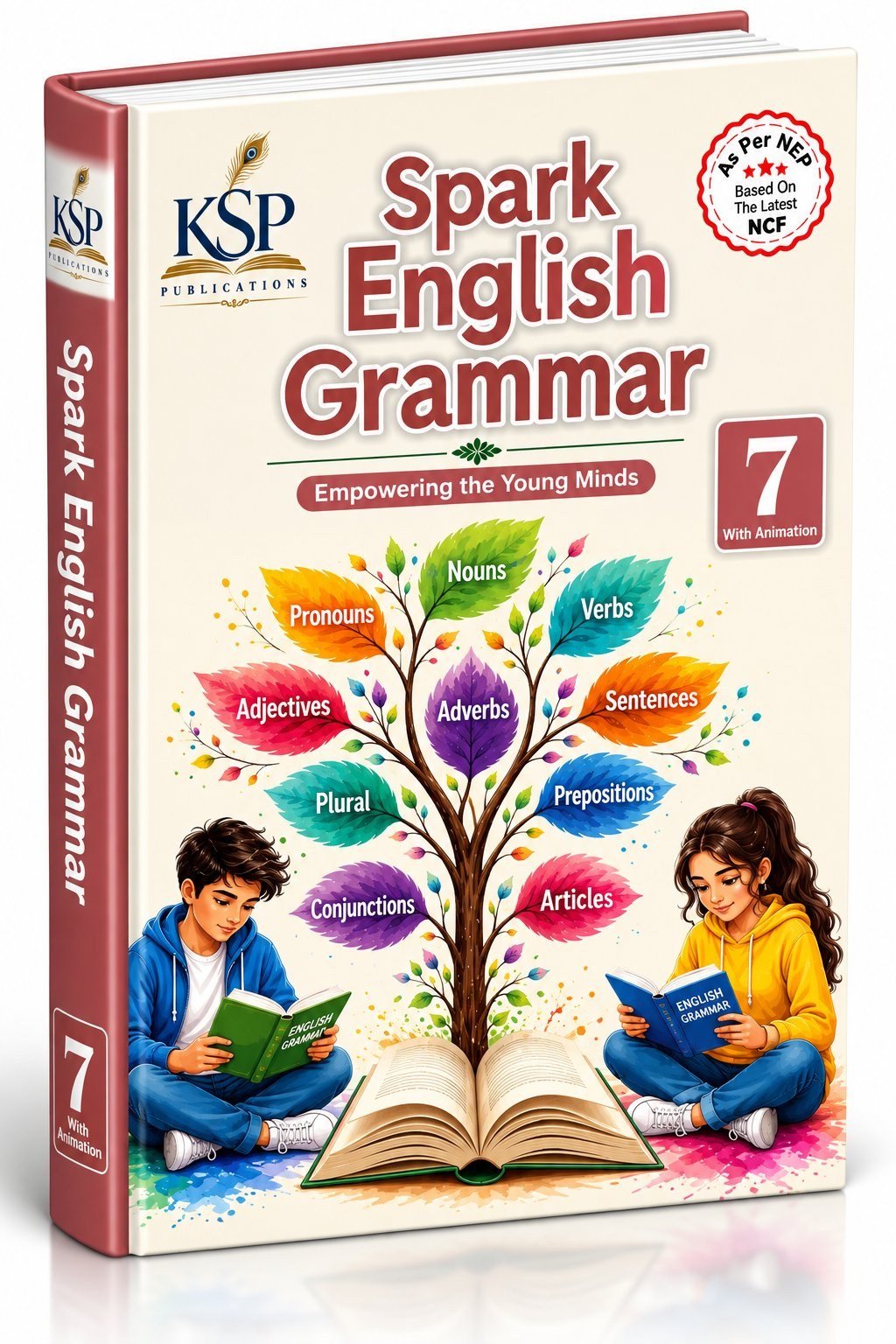 Spark English Grammar Class 7 - New Book - Bookaao
