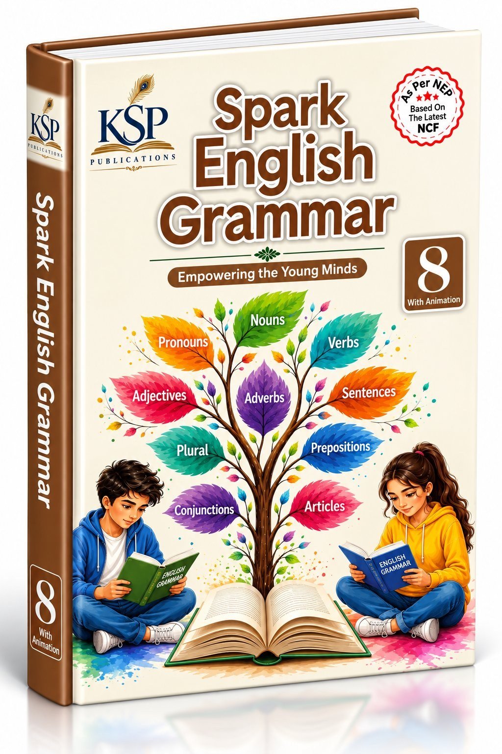 Spark English Grammar Class 8 - New Book - Bookaao