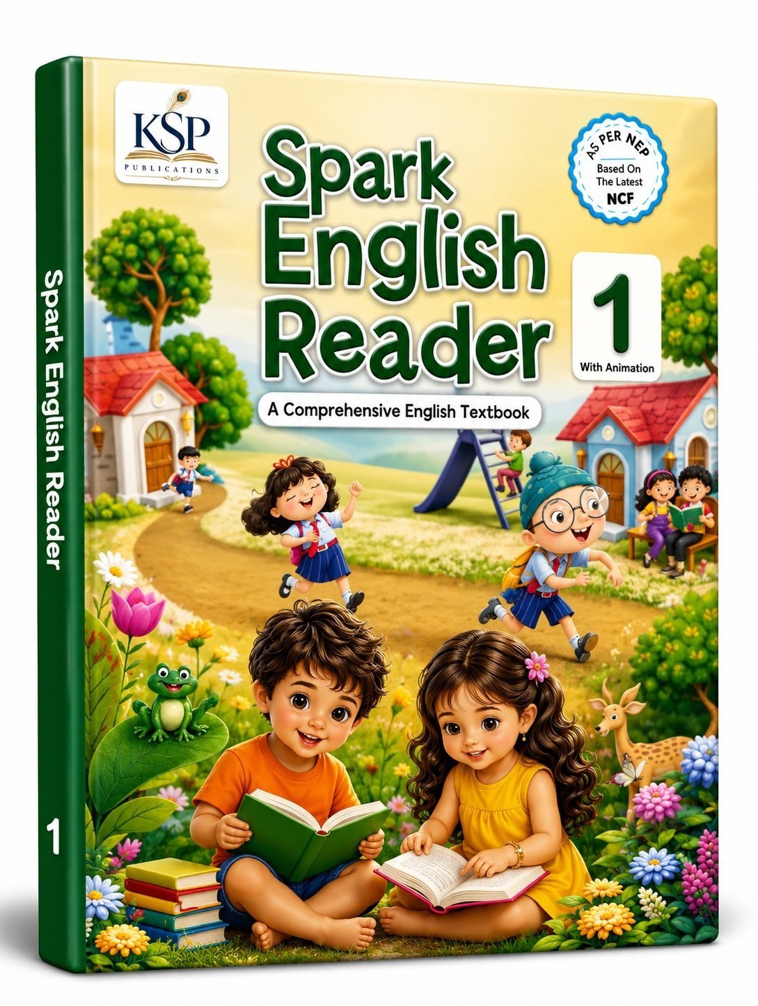 Spark English Reader Class  1 - New Book - Bookaao