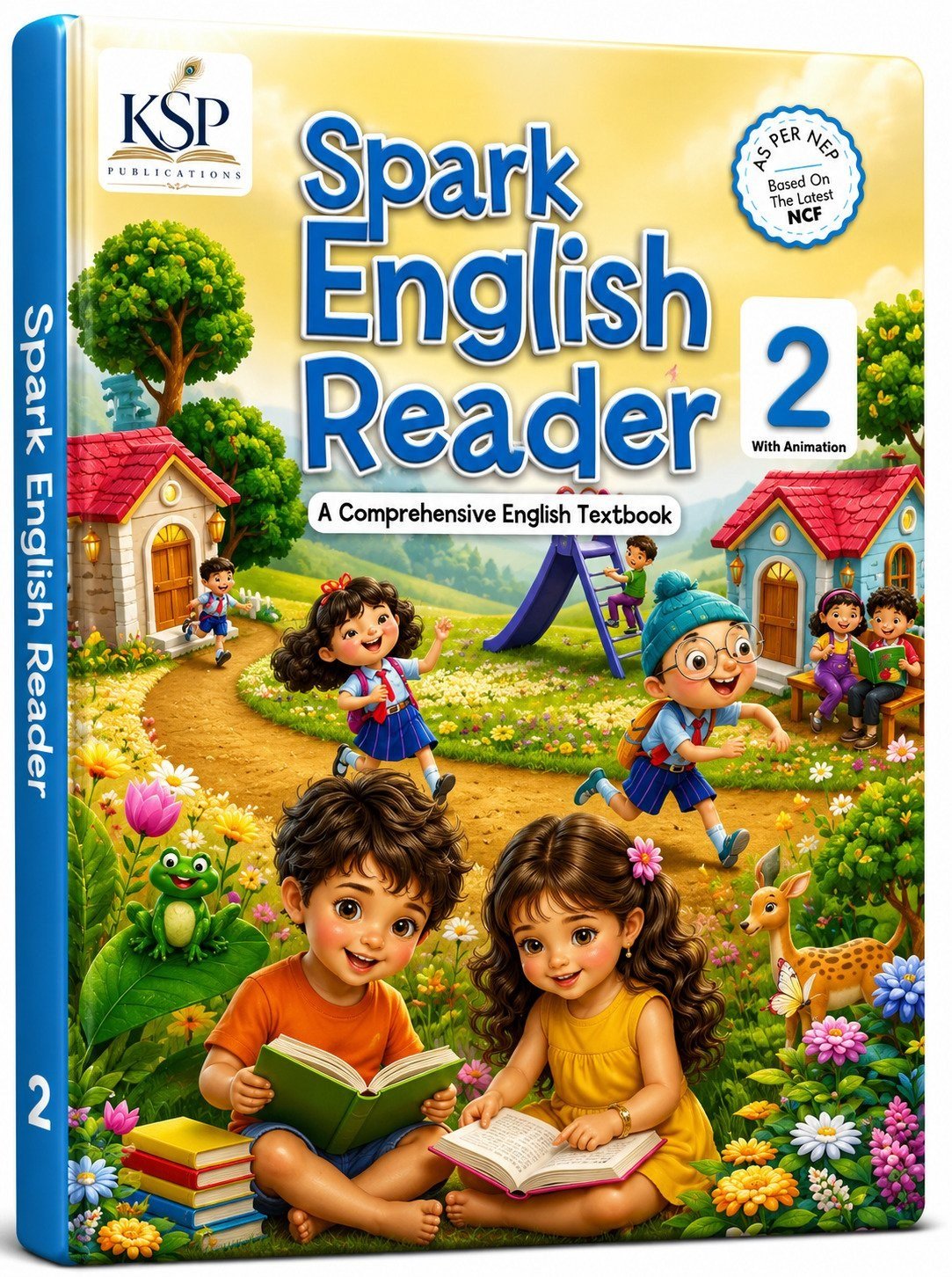 Spark English Reader Class  2 - New Book - Bookaao