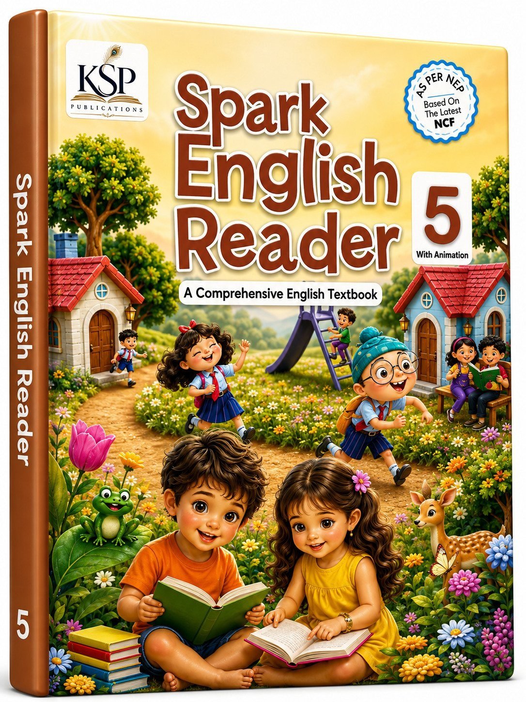 Spark English Reader Class  5 - New Book - Bookaao