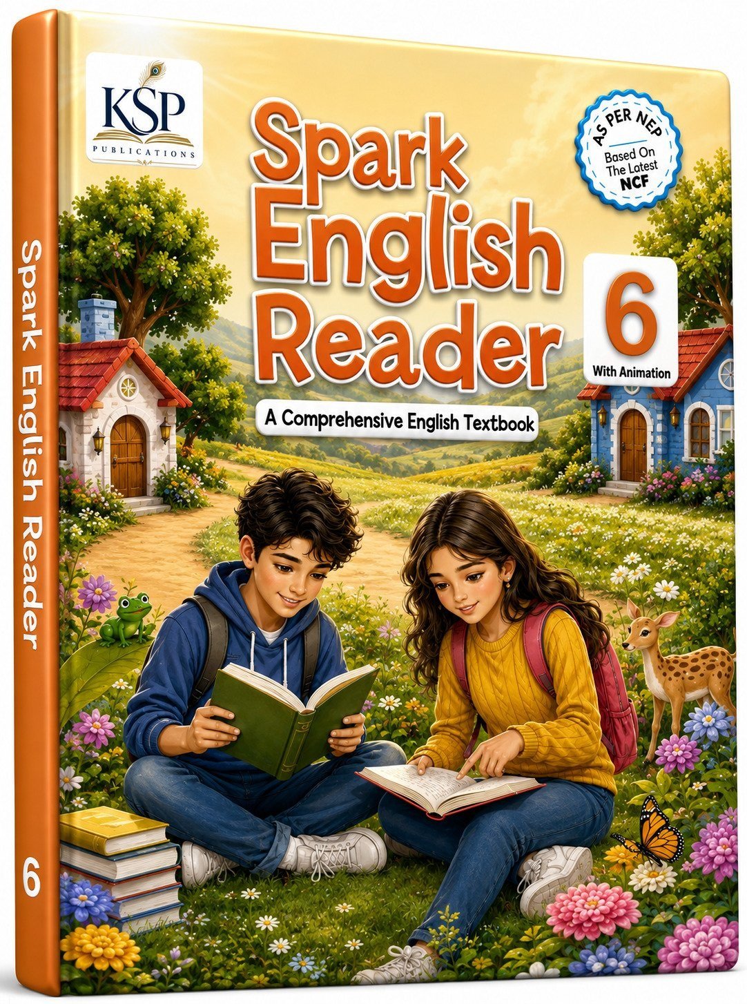 Spark English Reader Class  6 - New Book - Bookaao
