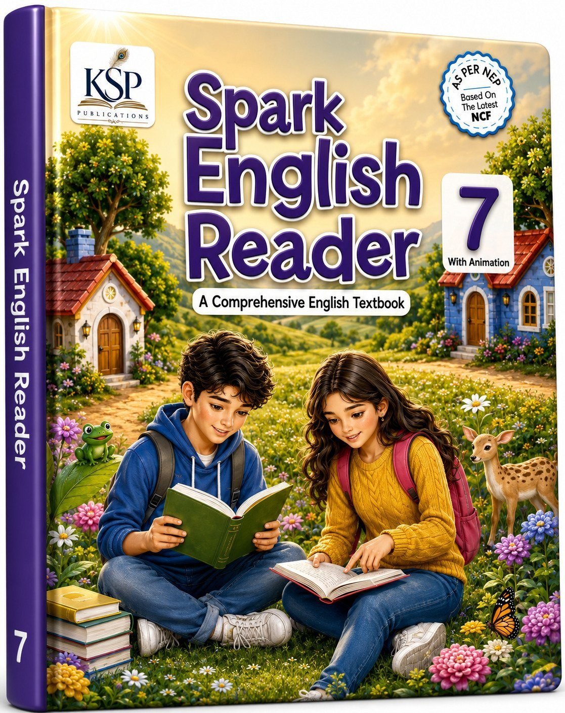 Spark English Reader Class  7 - New Book - Bookaao