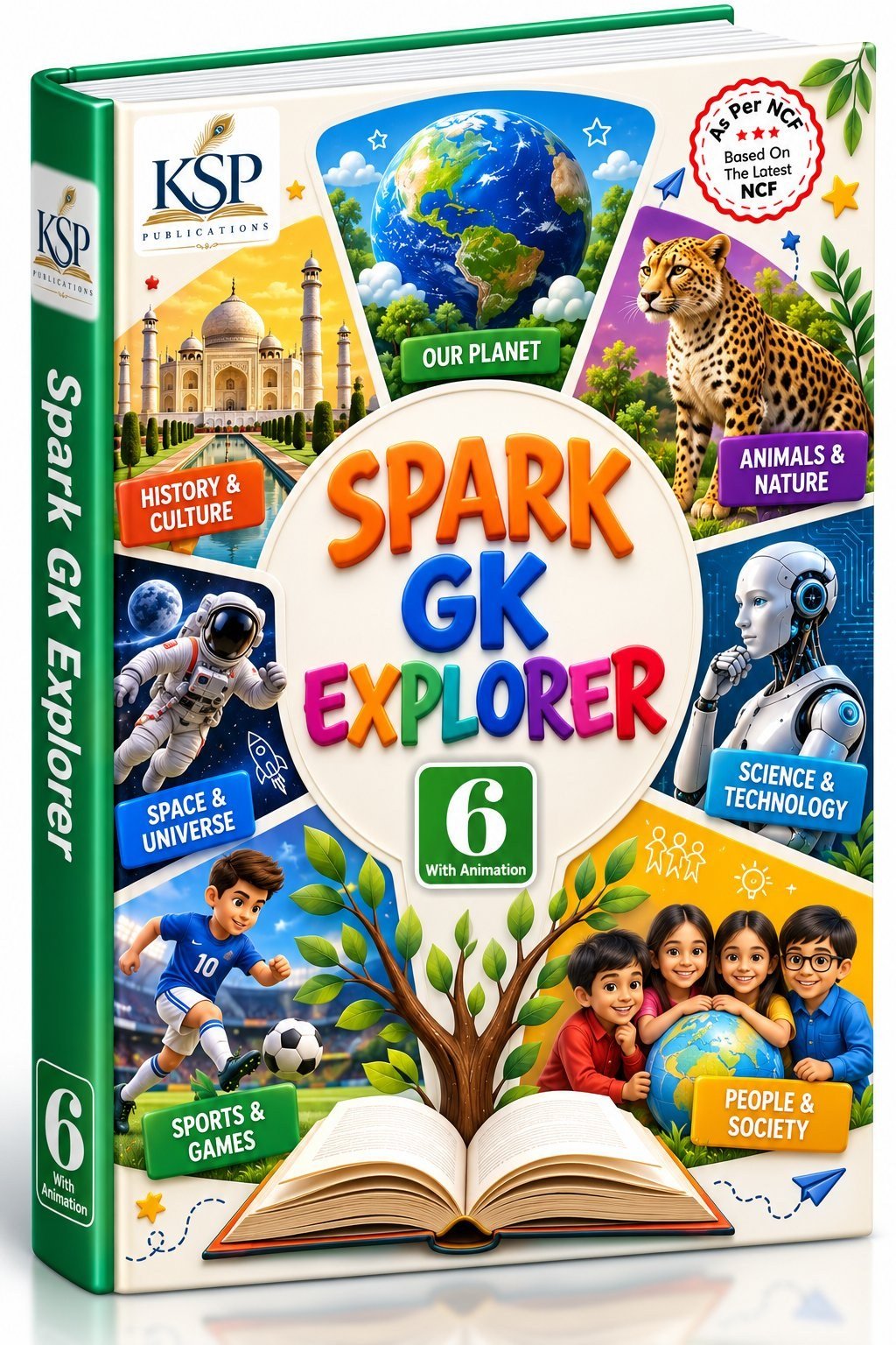 Spark GK Explorer Class 6 - New Book - Bookaao